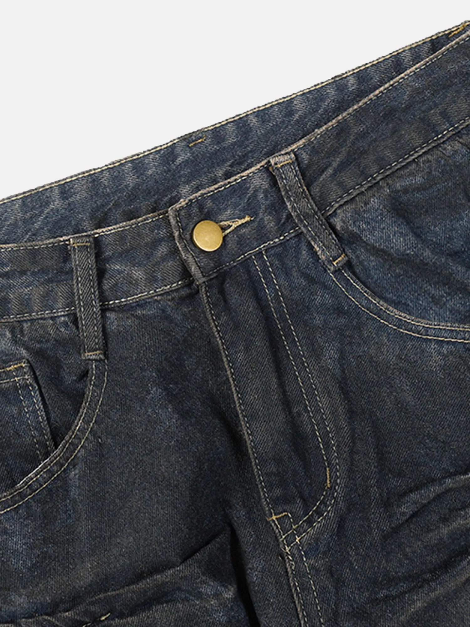 1984 American High Street Heavy Duty Washed Jeans
