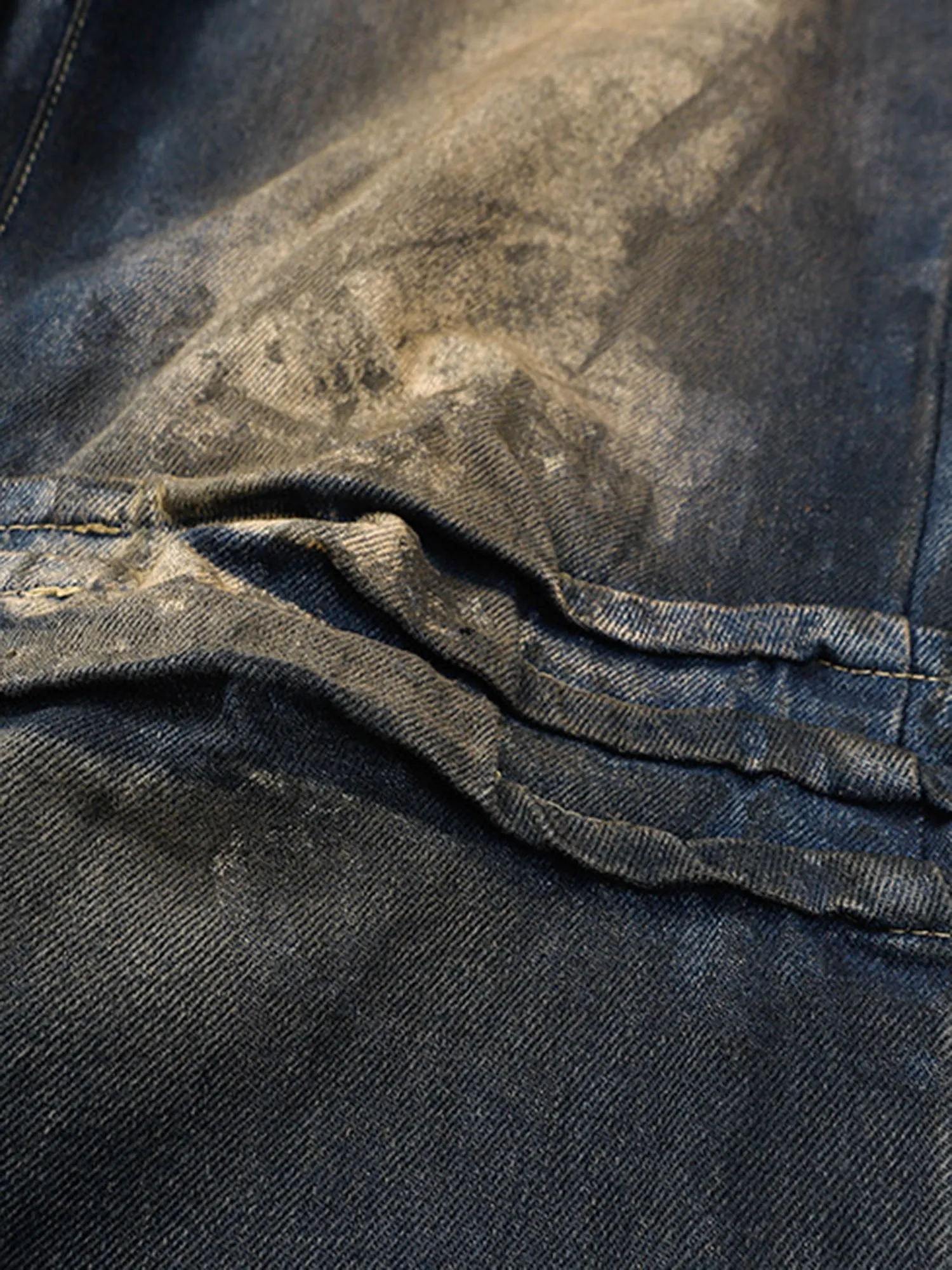 1984 American High Street Heavy Duty Washed Jeans