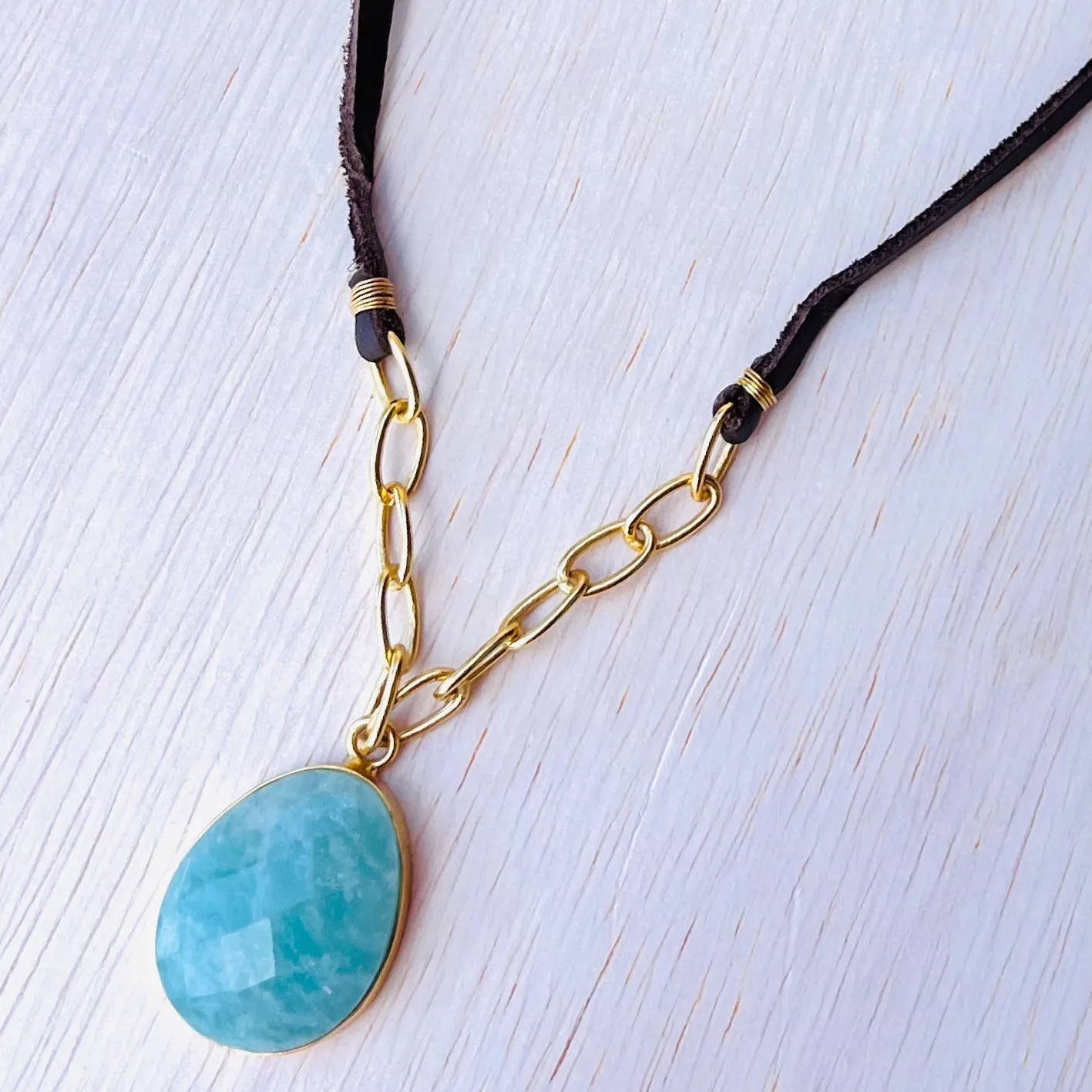 Amazonite Serendipity Necklace