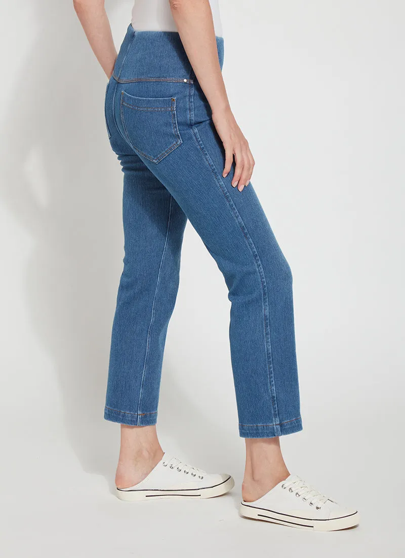Ankle Baby Bootcut Denim - Mid Wash