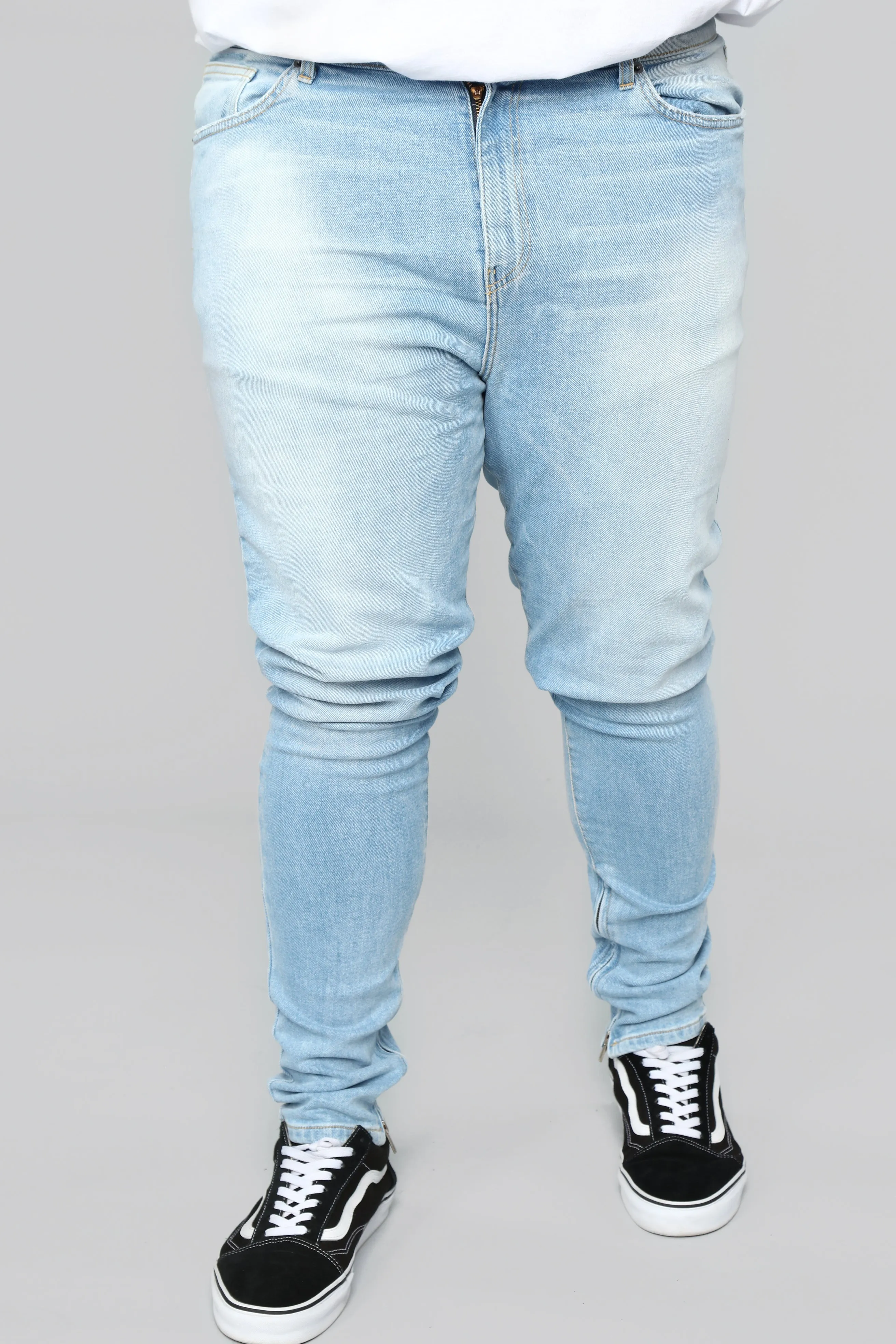 Arche Skinny Jeans - Light Blue Wash