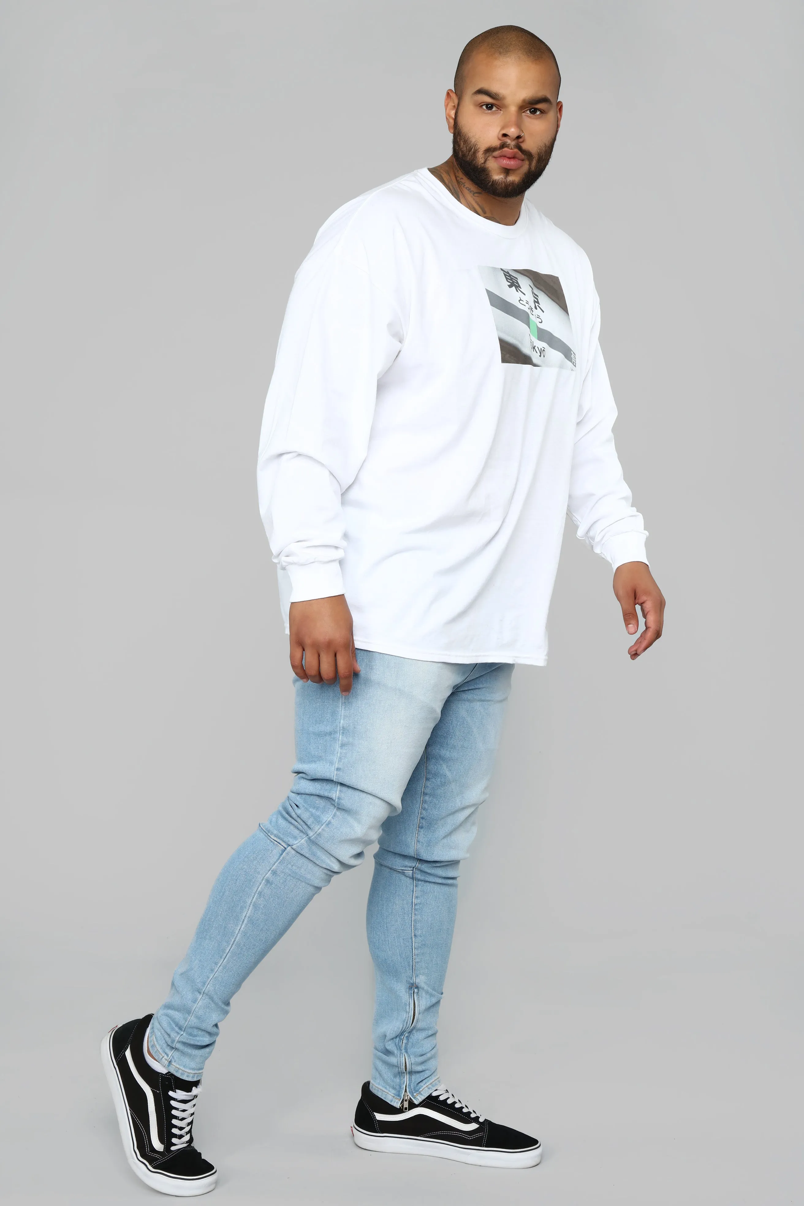 Arche Skinny Jeans - Light Blue Wash