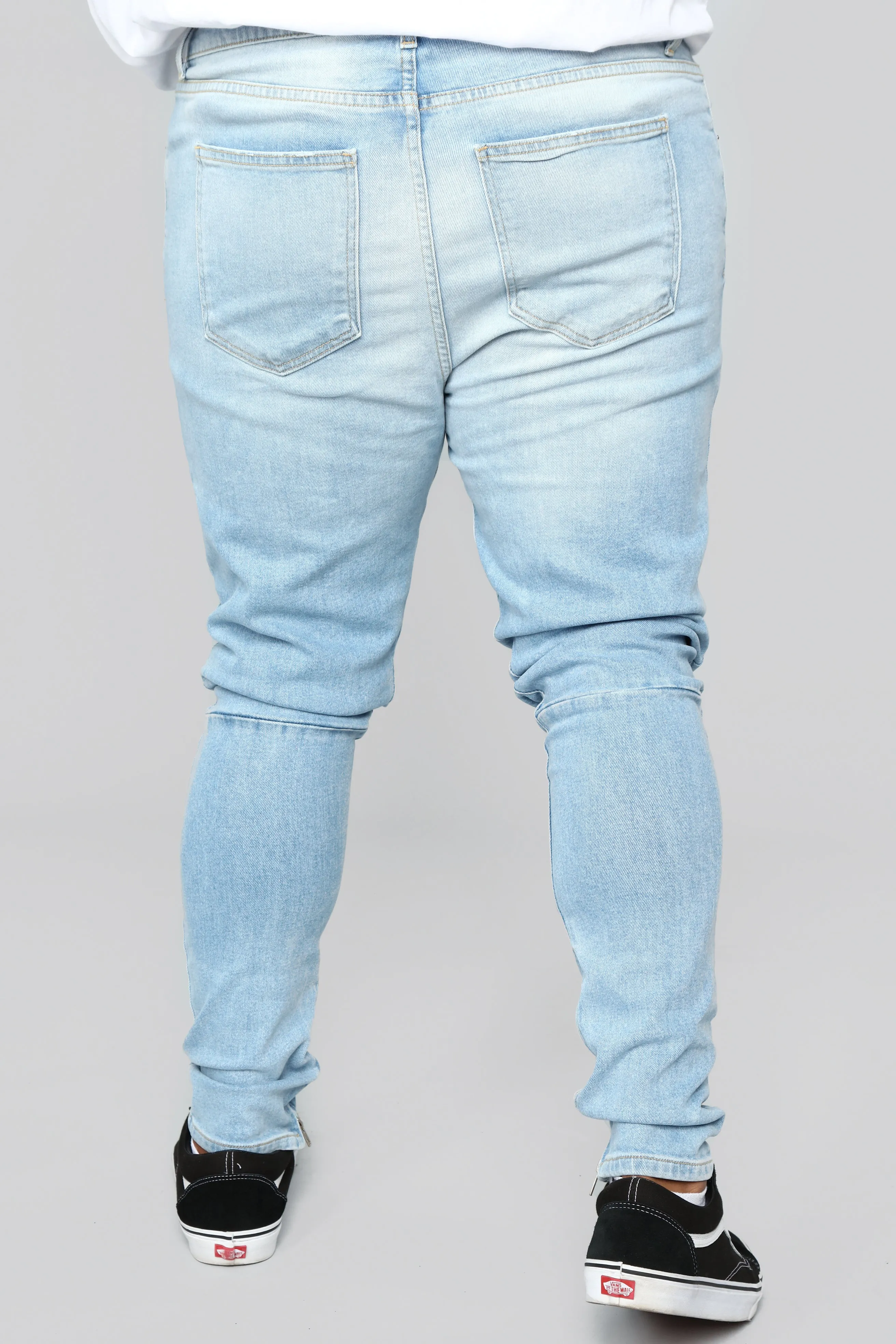 Arche Skinny Jeans - Light Blue Wash