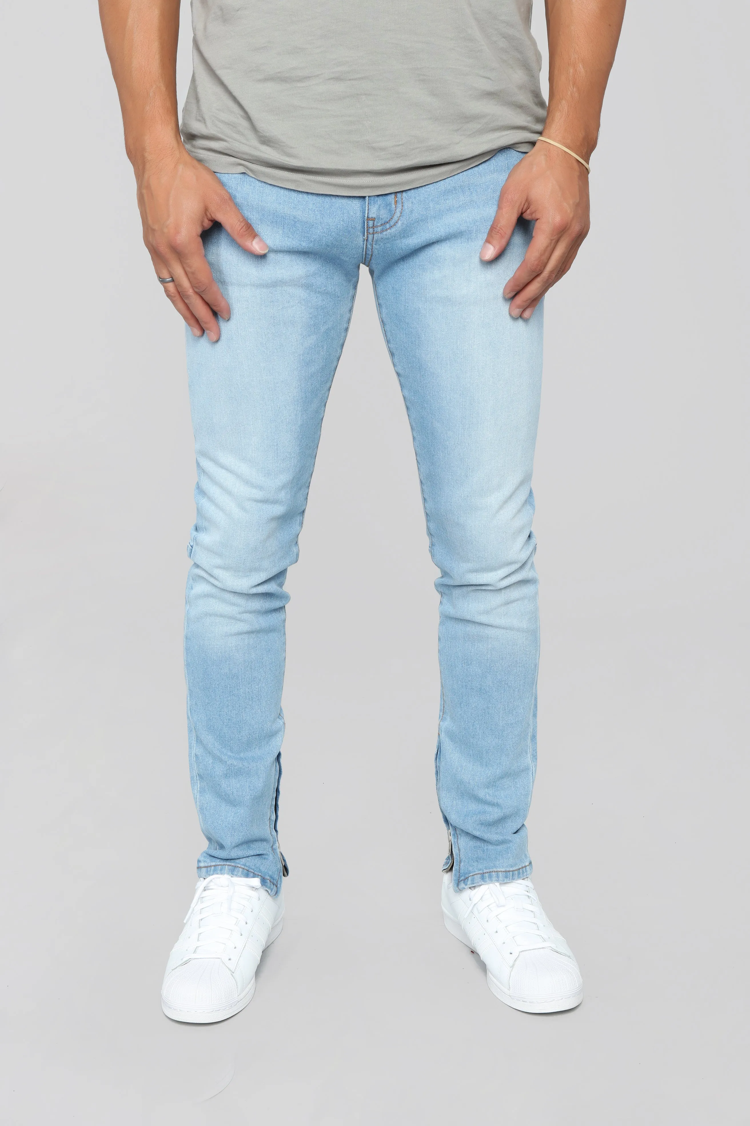 Arche Skinny Jeans - Light Blue Wash