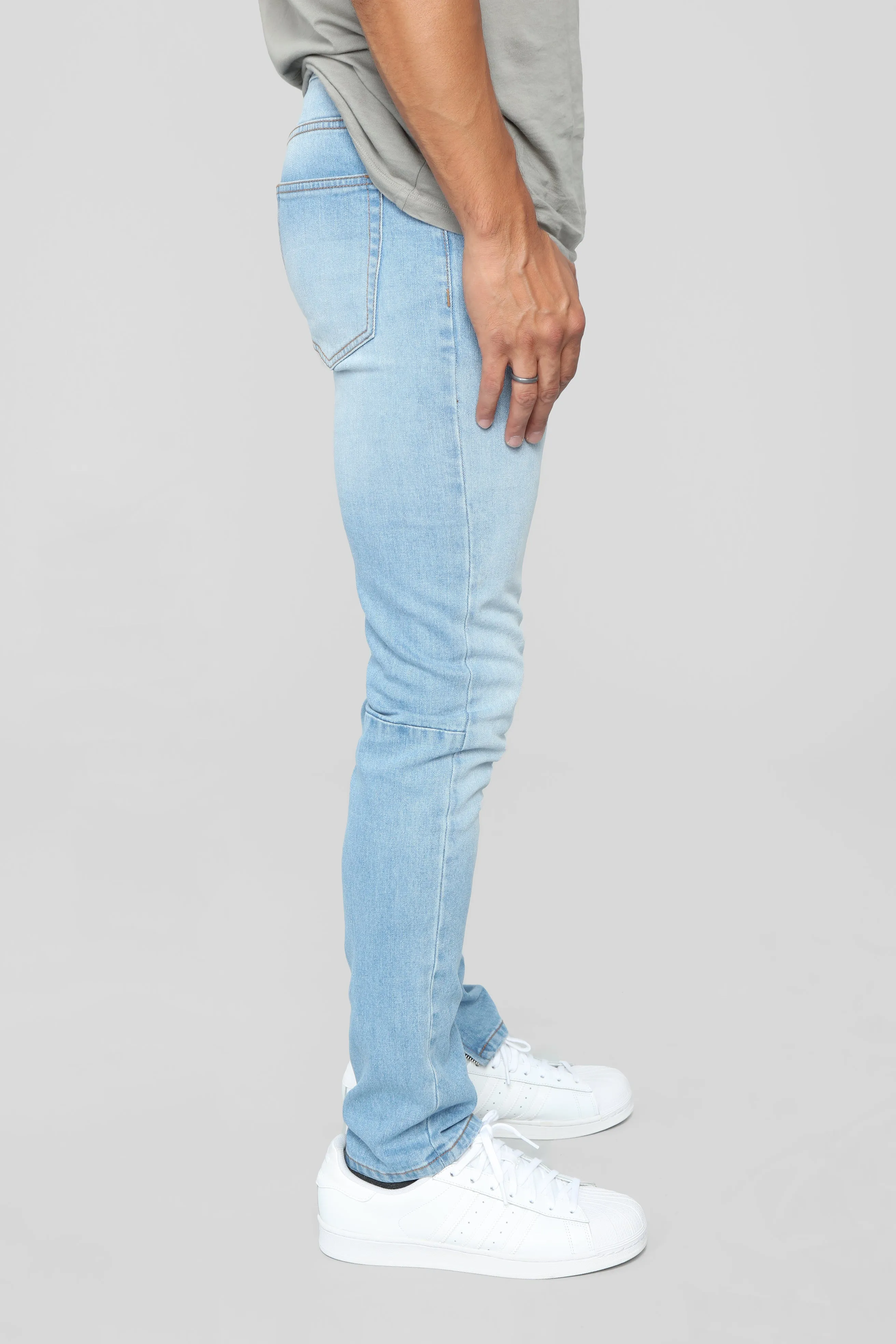 Arche Skinny Jeans - Light Blue Wash