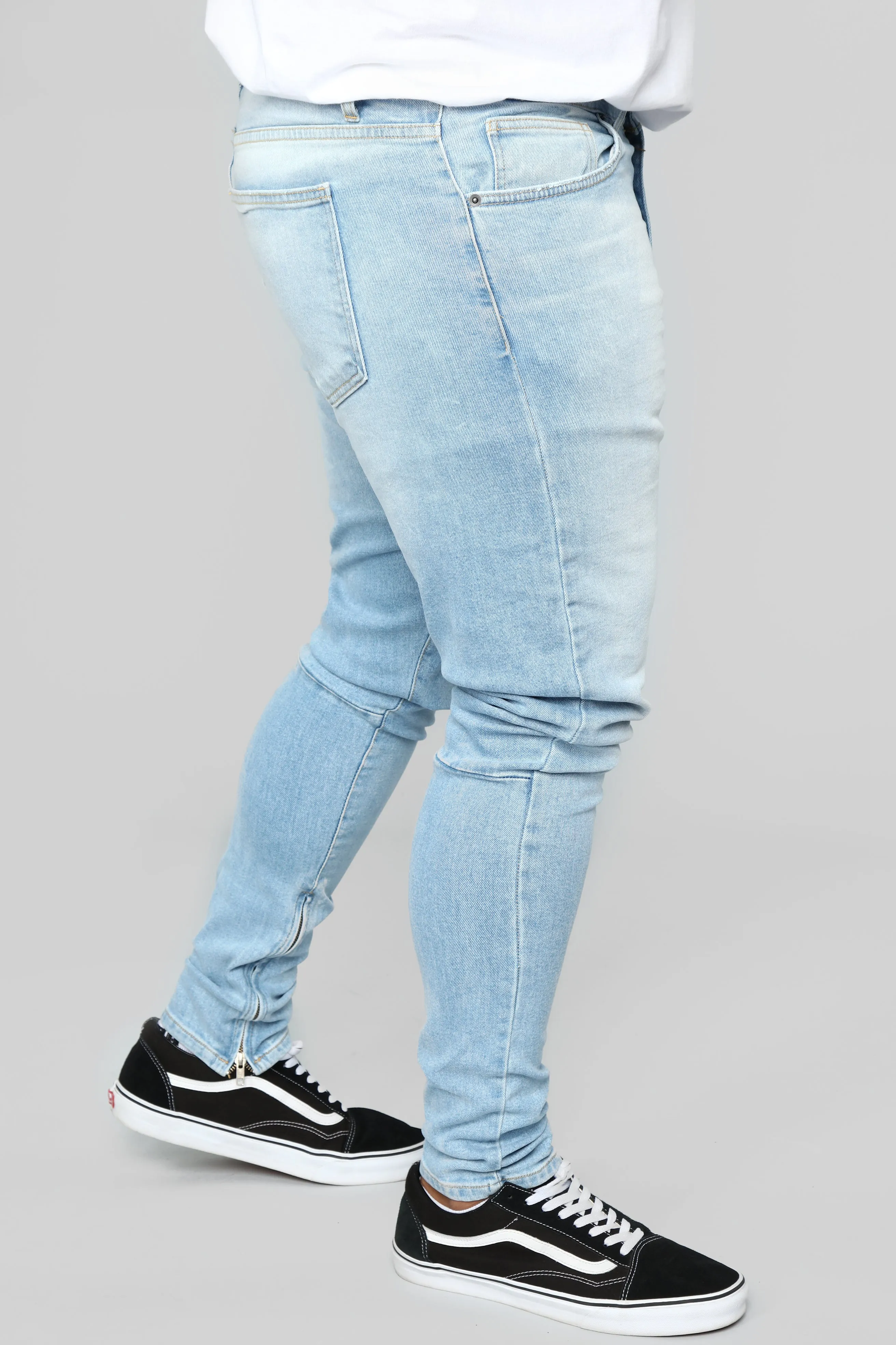 Arche Skinny Jeans - Light Blue Wash