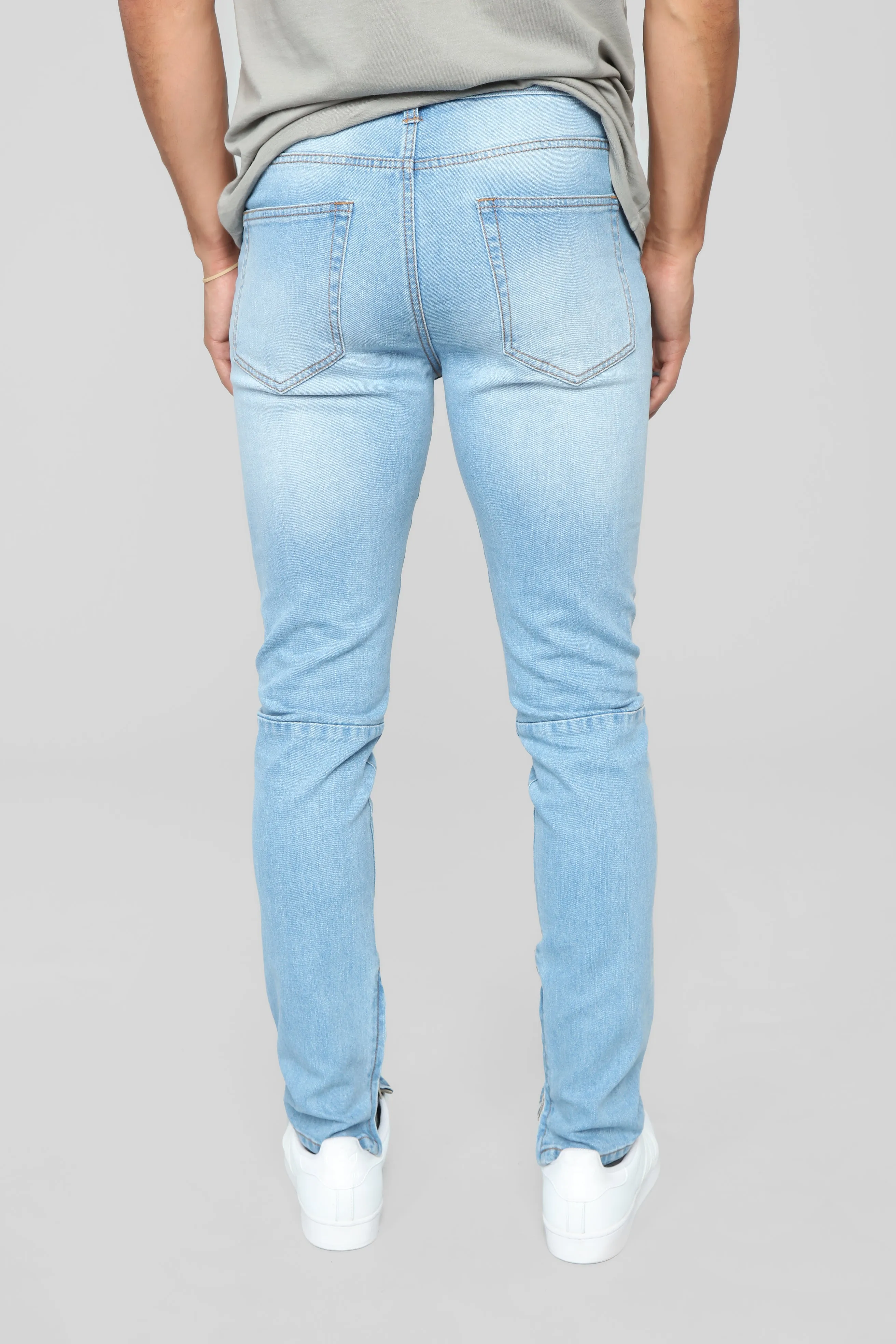 Arche Skinny Jeans - Light Blue Wash