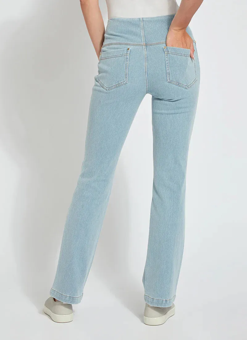 Baby Bootcut Denim - Bleached Blue