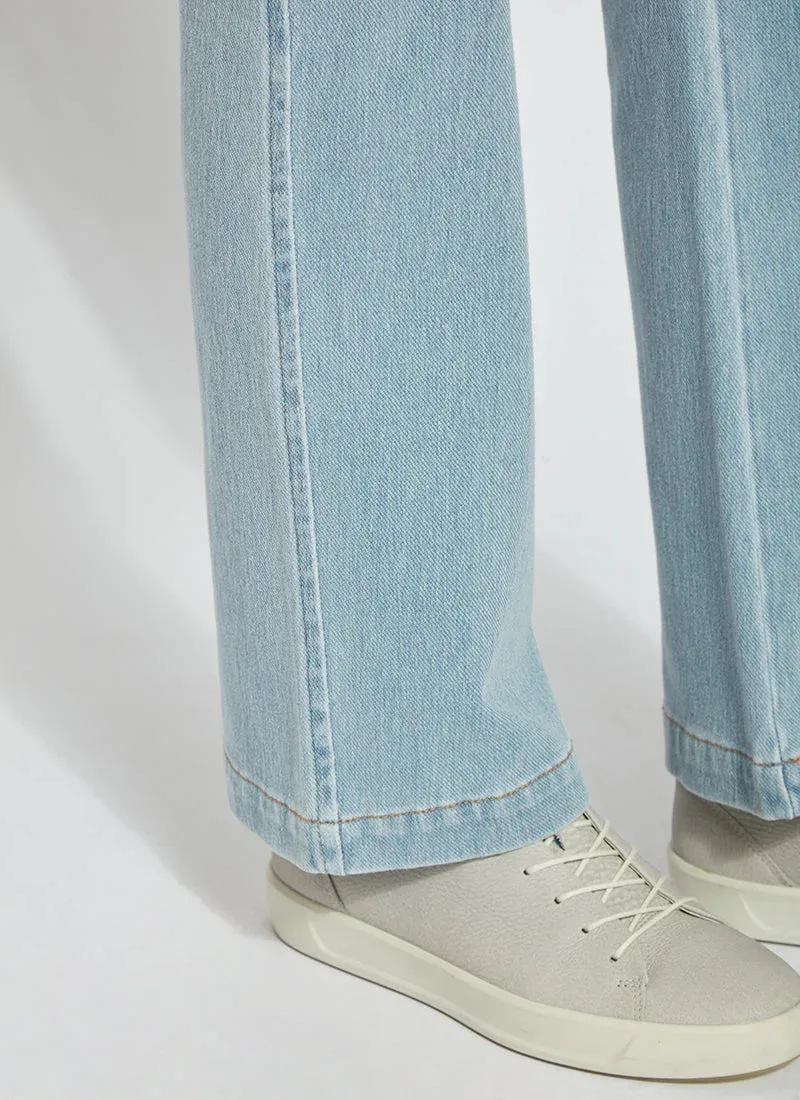 Baby Bootcut Denim - Bleached Blue