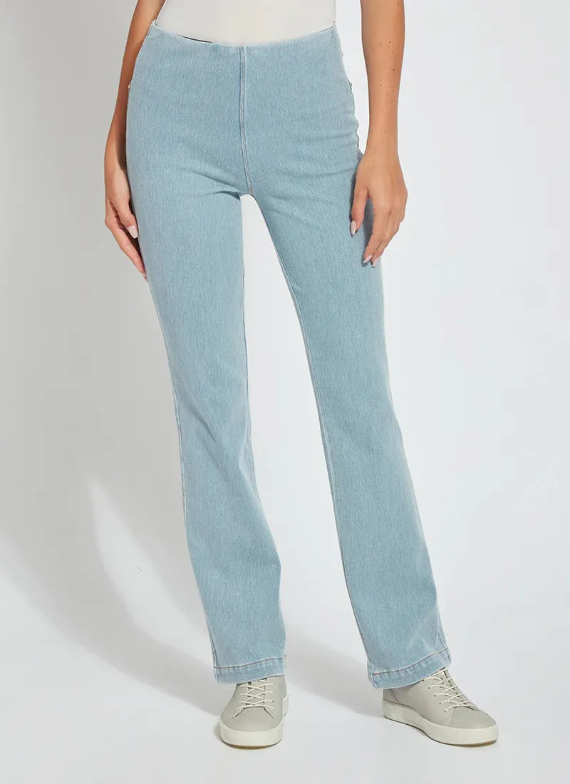 Baby Bootcut Denim - Bleached Blue