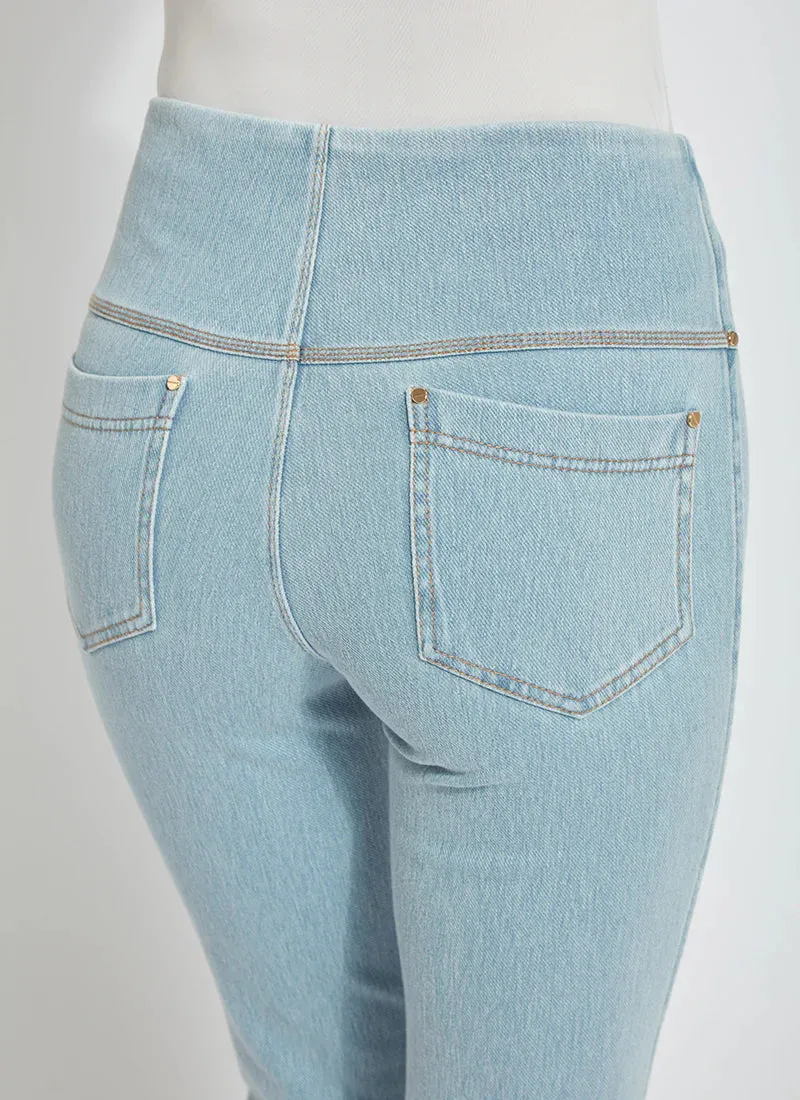 Baby Bootcut Denim - Bleached Blue