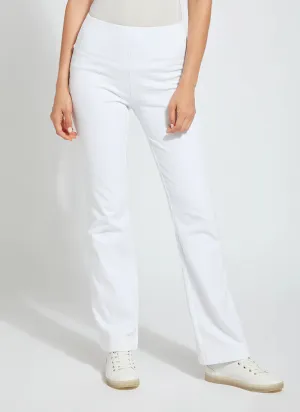 Baby Bootcut Denim - White