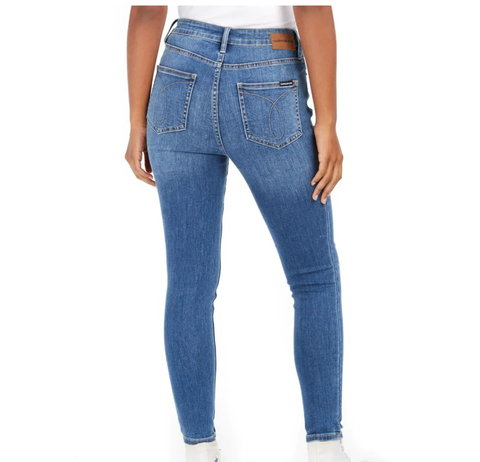 Calvin Klein Jeans Womens High Rise Skinny Stretch Ankle Jeans, Size 24
