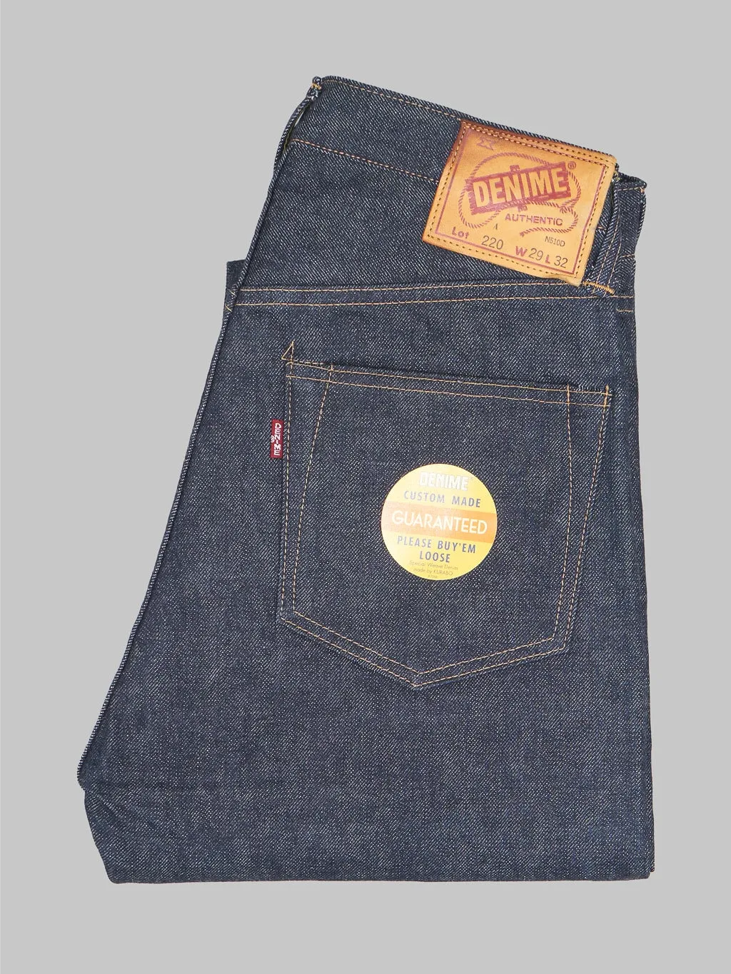 Denime By Warehouse & Co. "Lot. 220A" Offset XX Model 14.5oz Regular Straight Jeans