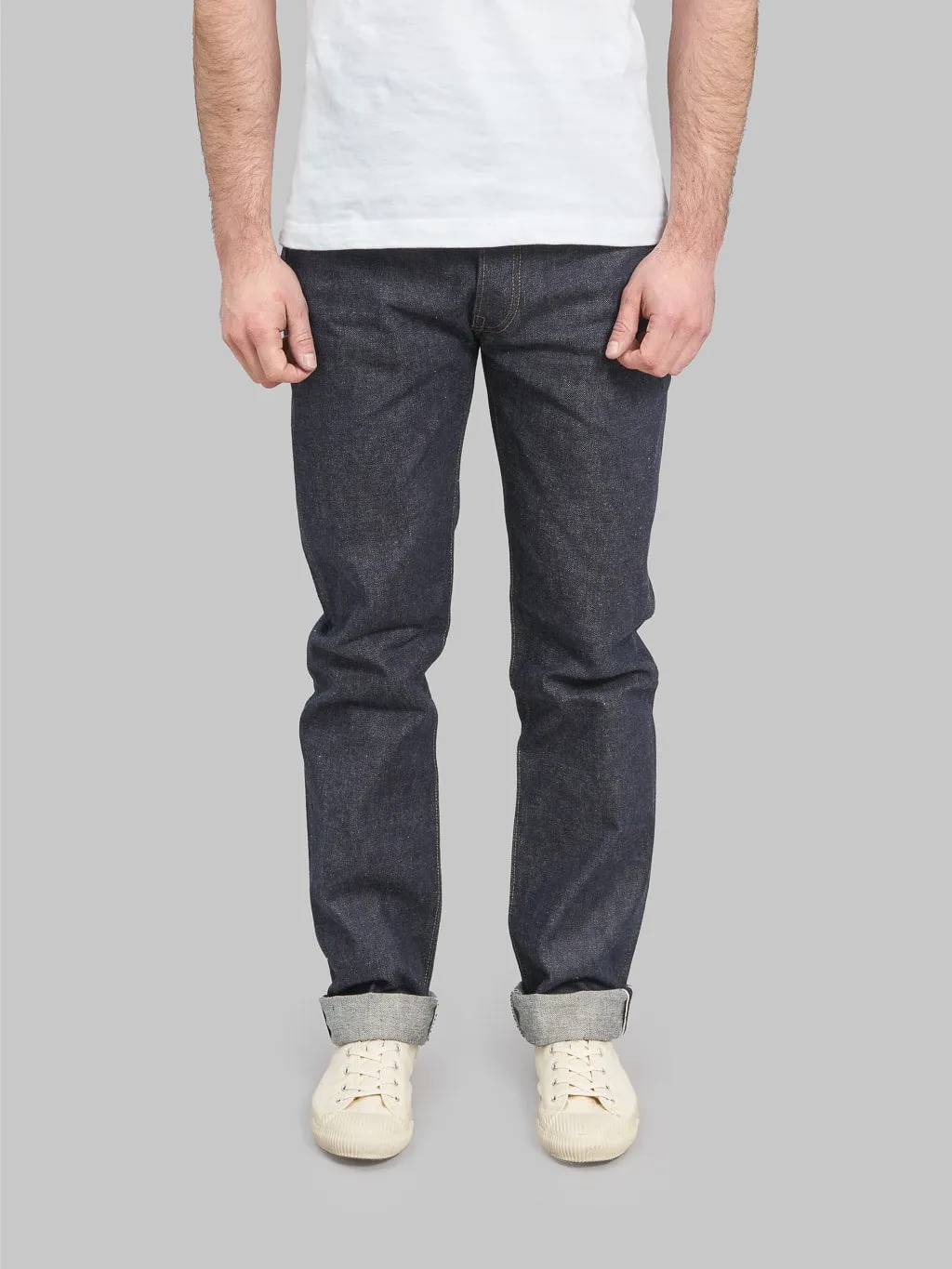 Denime By Warehouse & Co. "Lot. 220A" Offset XX Model 14.5oz Regular Straight Jeans