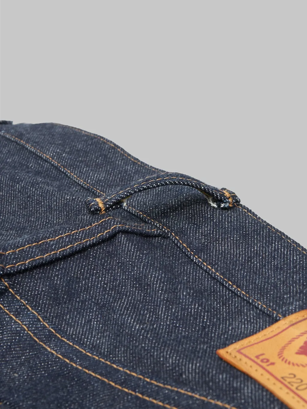 Denime By Warehouse & Co. "Lot. 220A" Offset XX Model 14.5oz Regular Straight Jeans