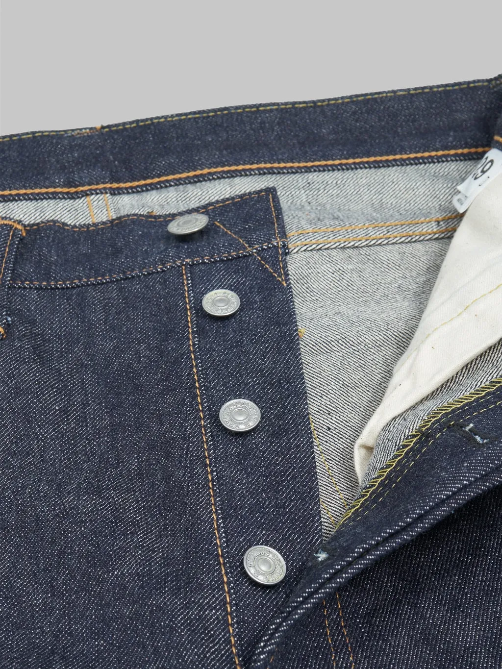 Denime By Warehouse & Co. "Lot. 220A" Offset XX Model 14.5oz Regular Straight Jeans