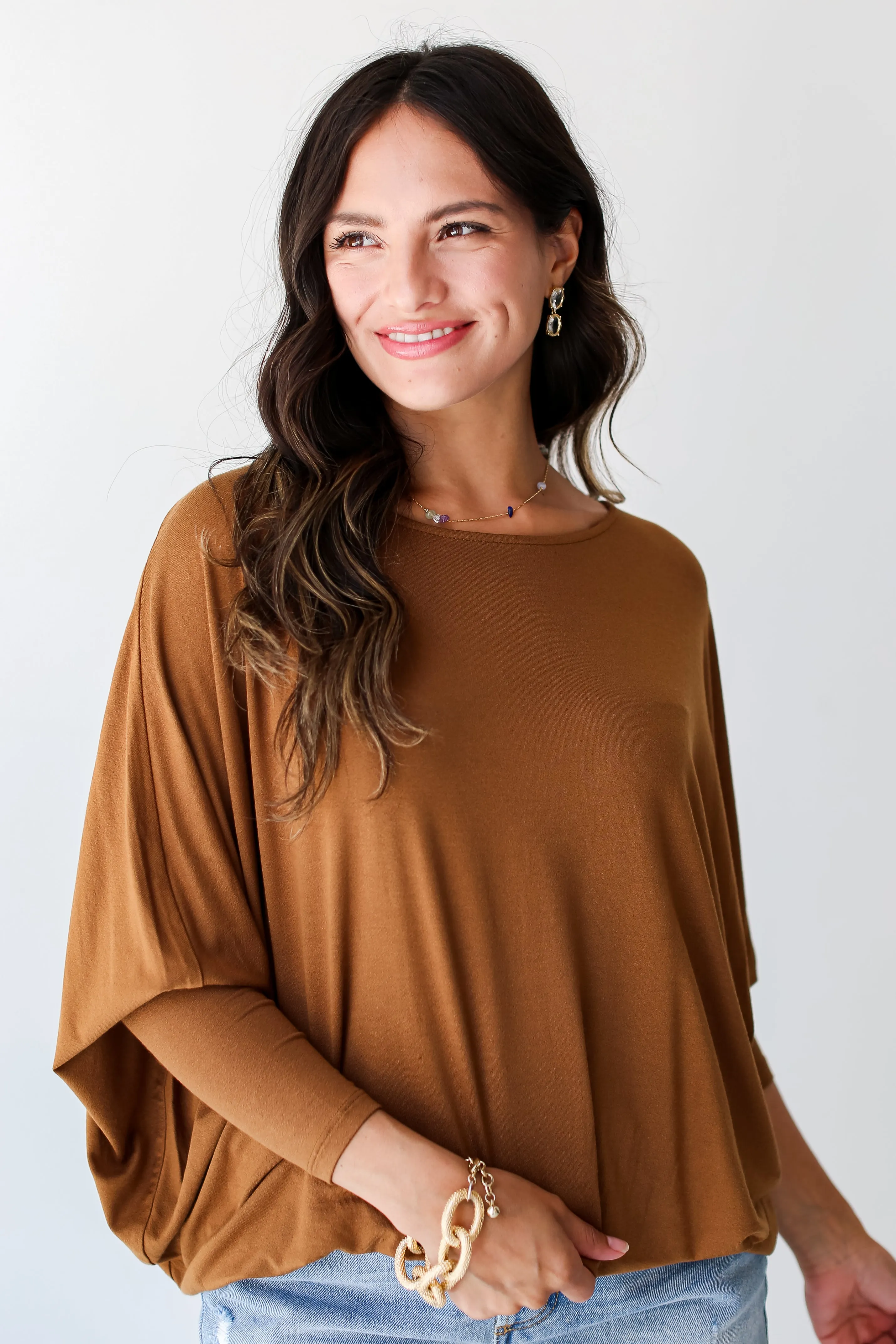 FINAL SALE - Dash Of Charm Oversized Top