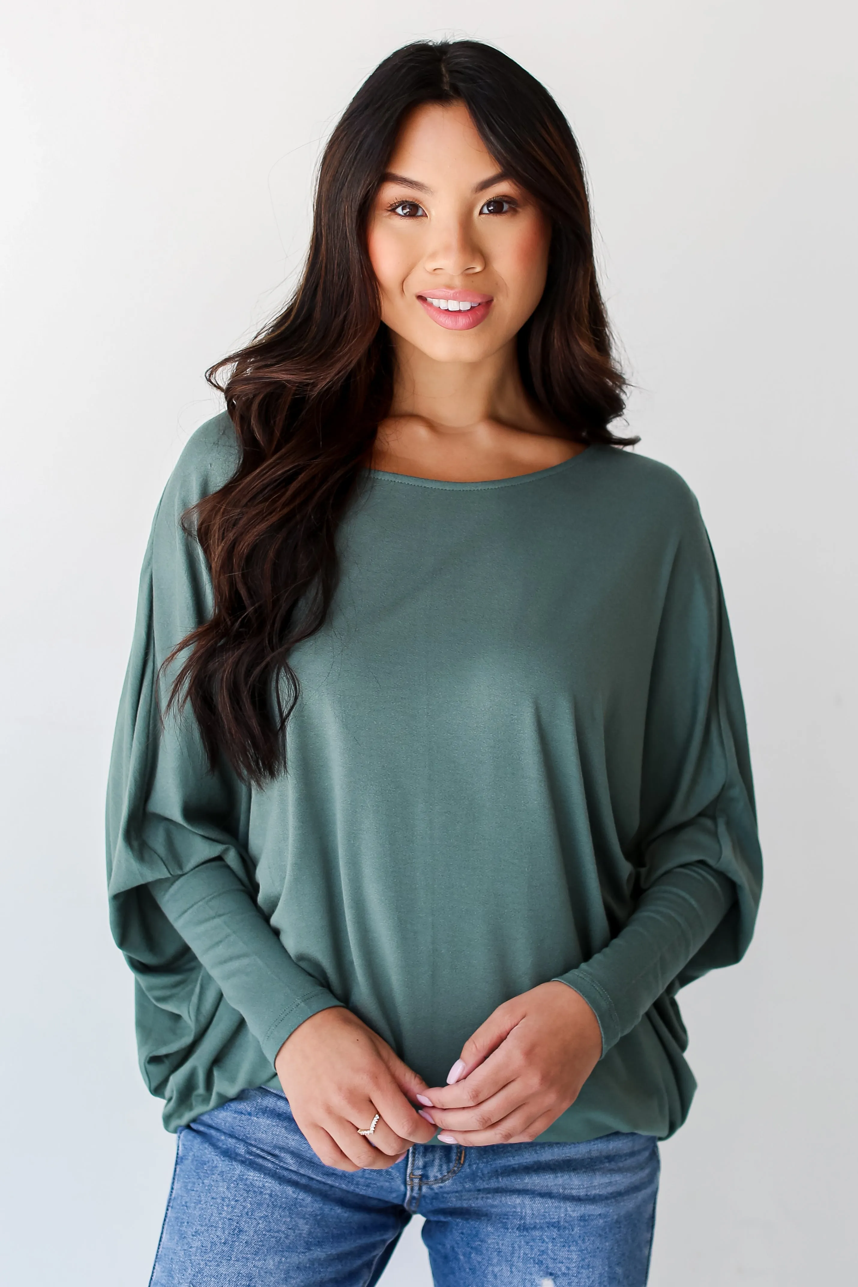 FINAL SALE - Dash Of Charm Oversized Top