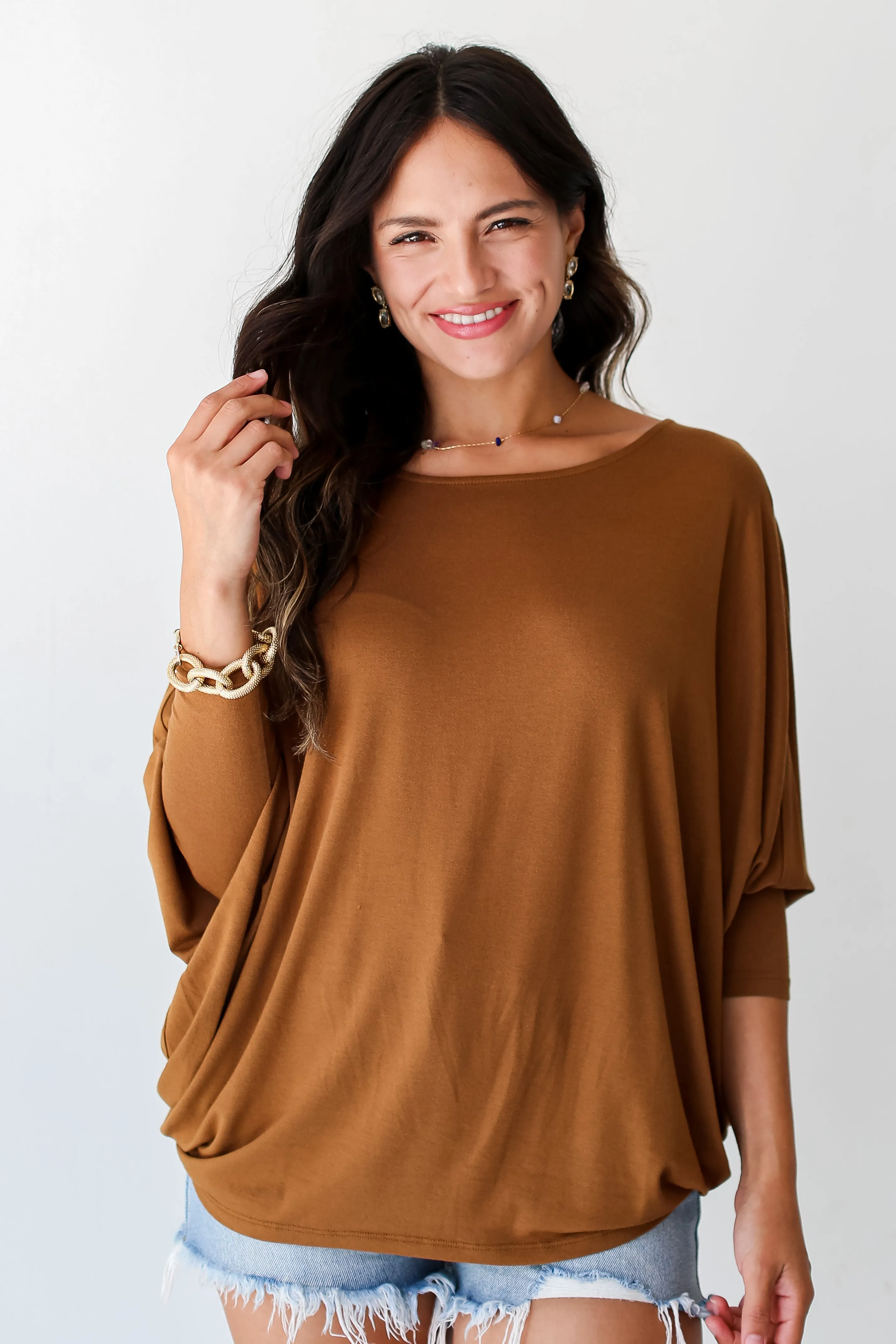 FINAL SALE - Dash Of Charm Oversized Top
