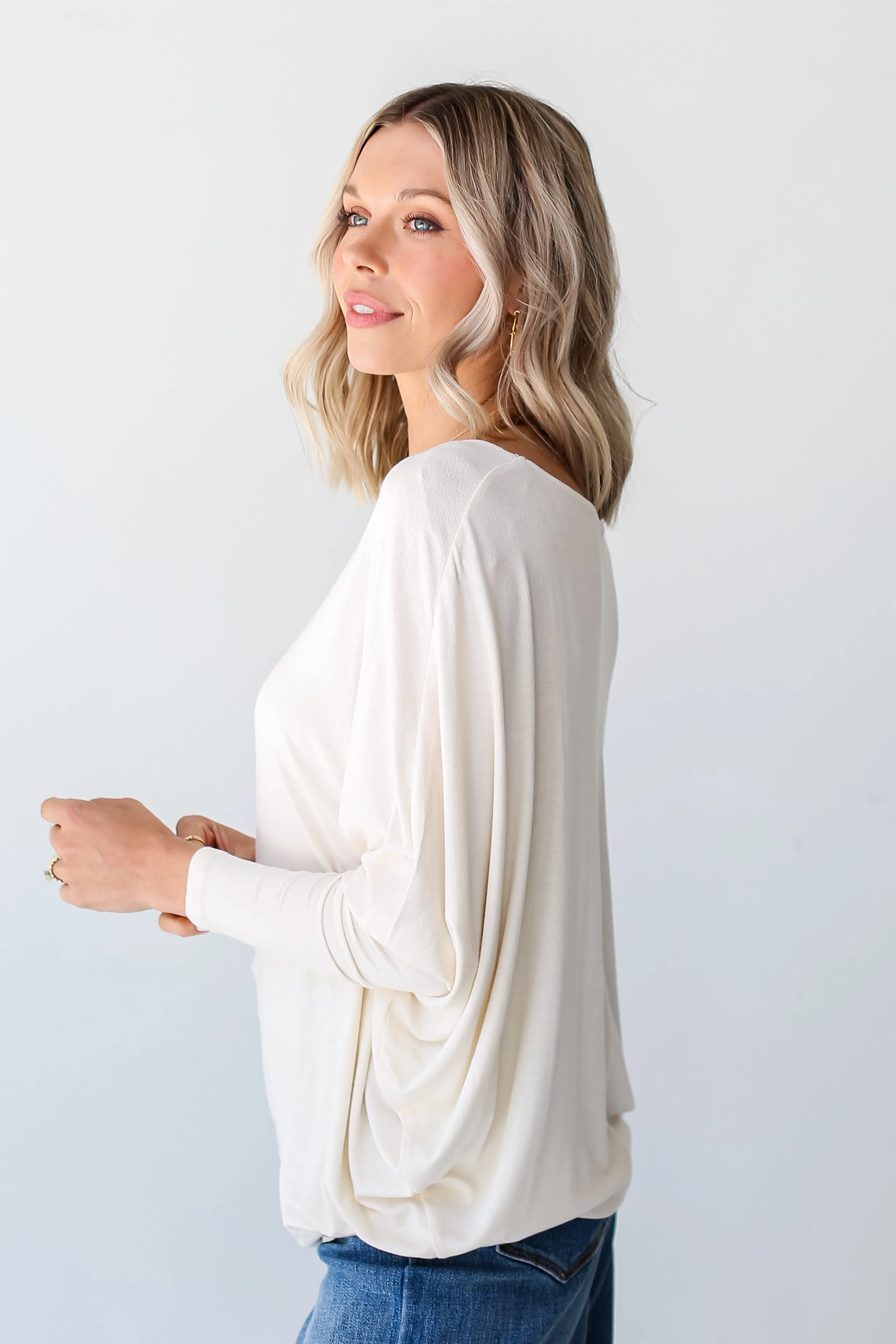 FINAL SALE - Dash Of Charm Oversized Top