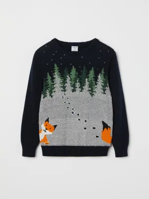 Friendly Kids Fox Jumper