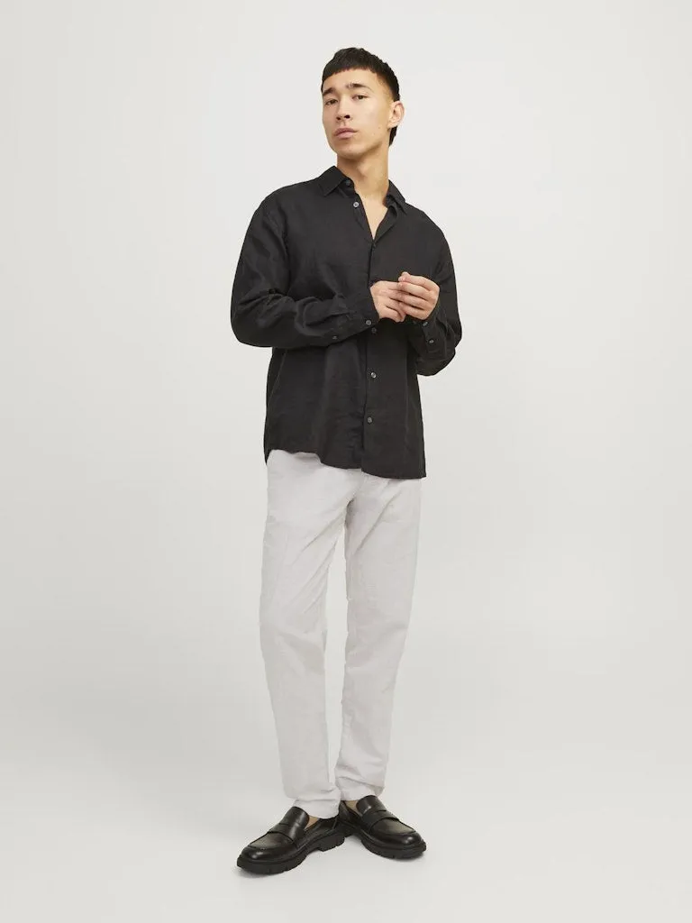 JACK & JONES JPSTACE SUMMER LINEN BLEND PANT SN