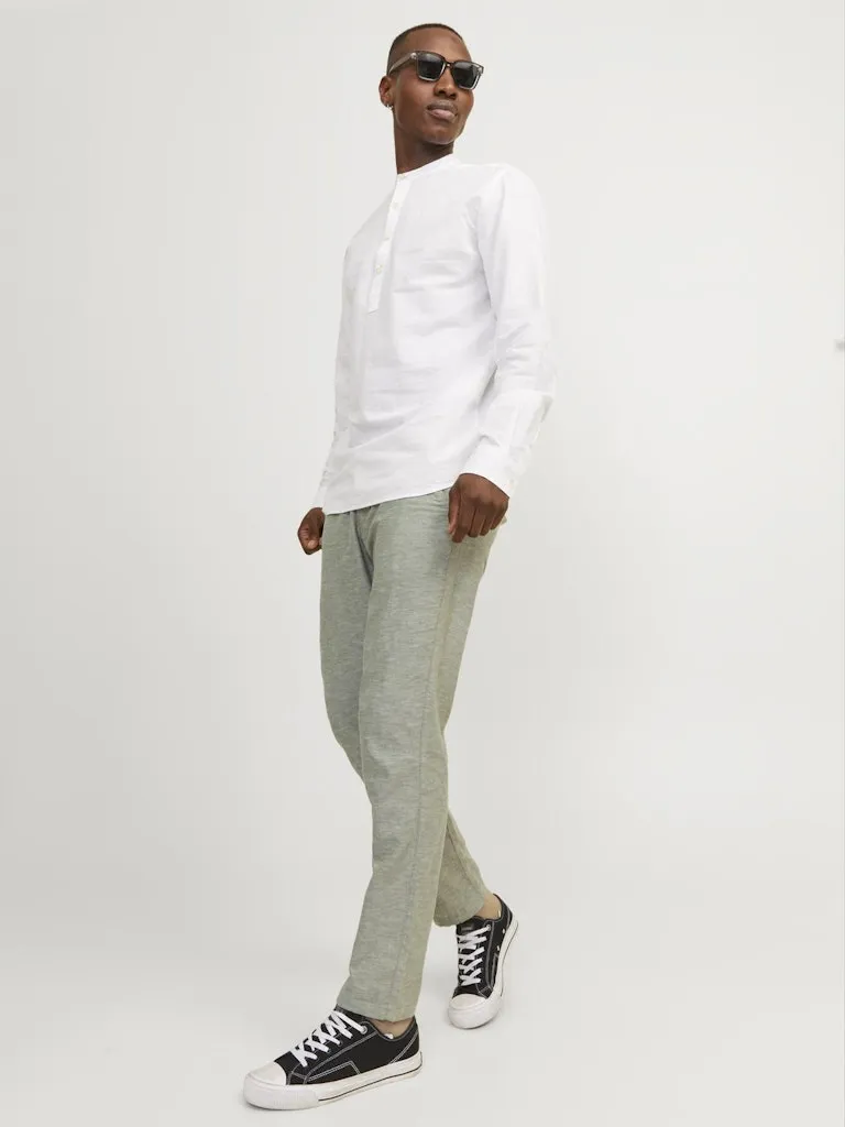 JACK & JONES JPSTACE SUMMER LINEN BLEND PANT SN