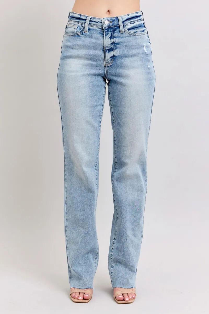 Judy Blue Mid-Rise Dad Jean