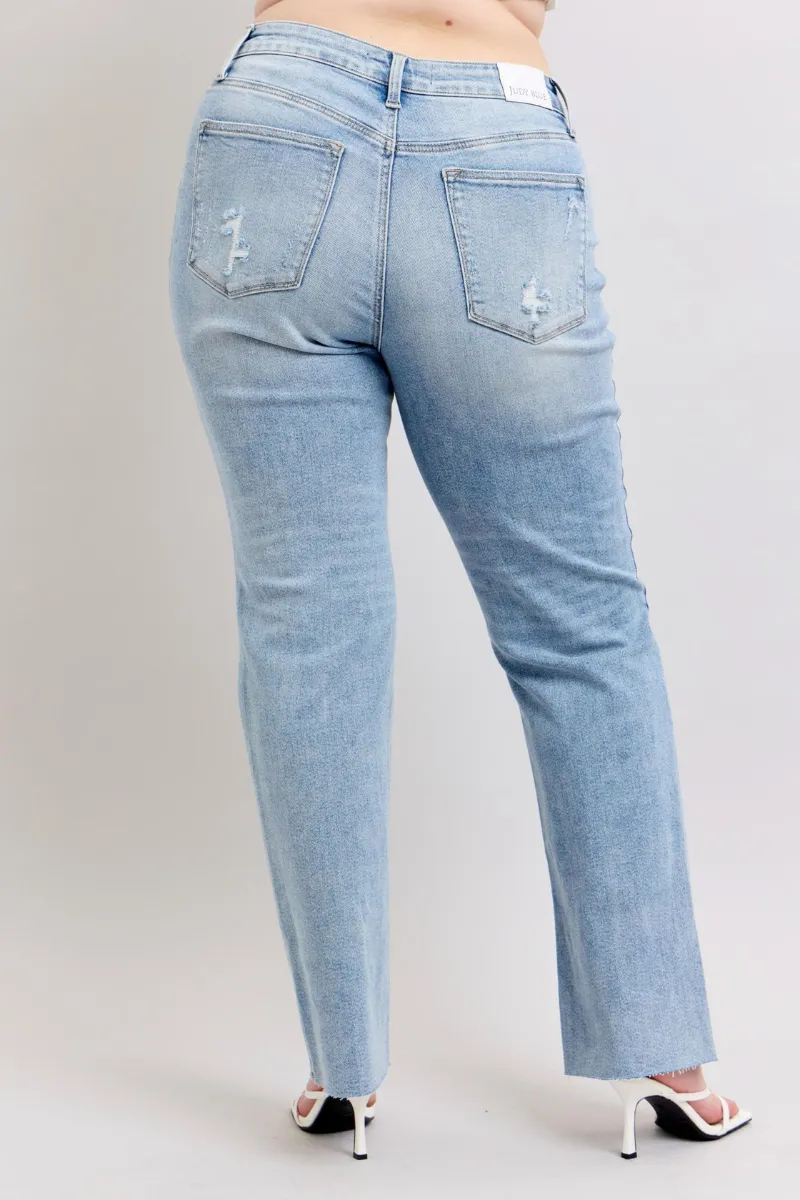 Judy Blue Mid-Rise Dad Jean