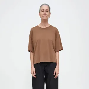 Kowtow Light Boxy Tee - Earth