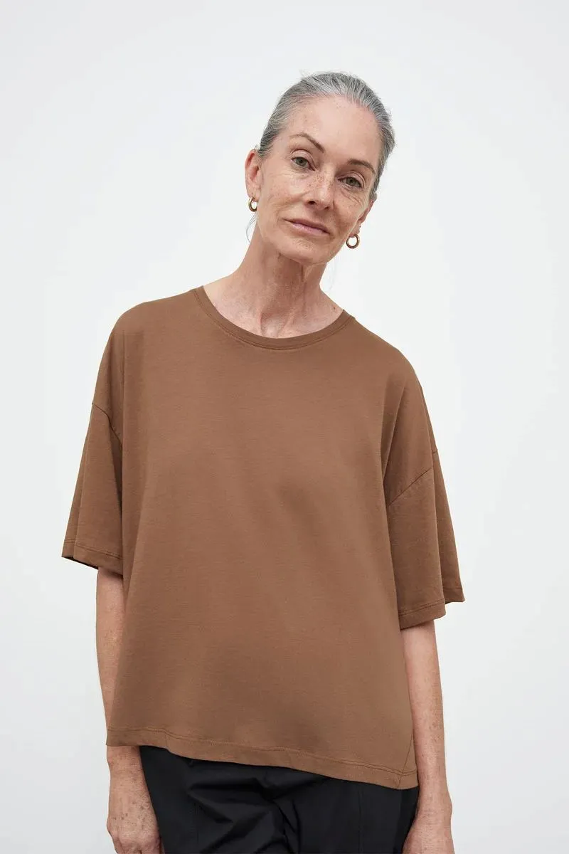 Kowtow Light Boxy Tee - Earth