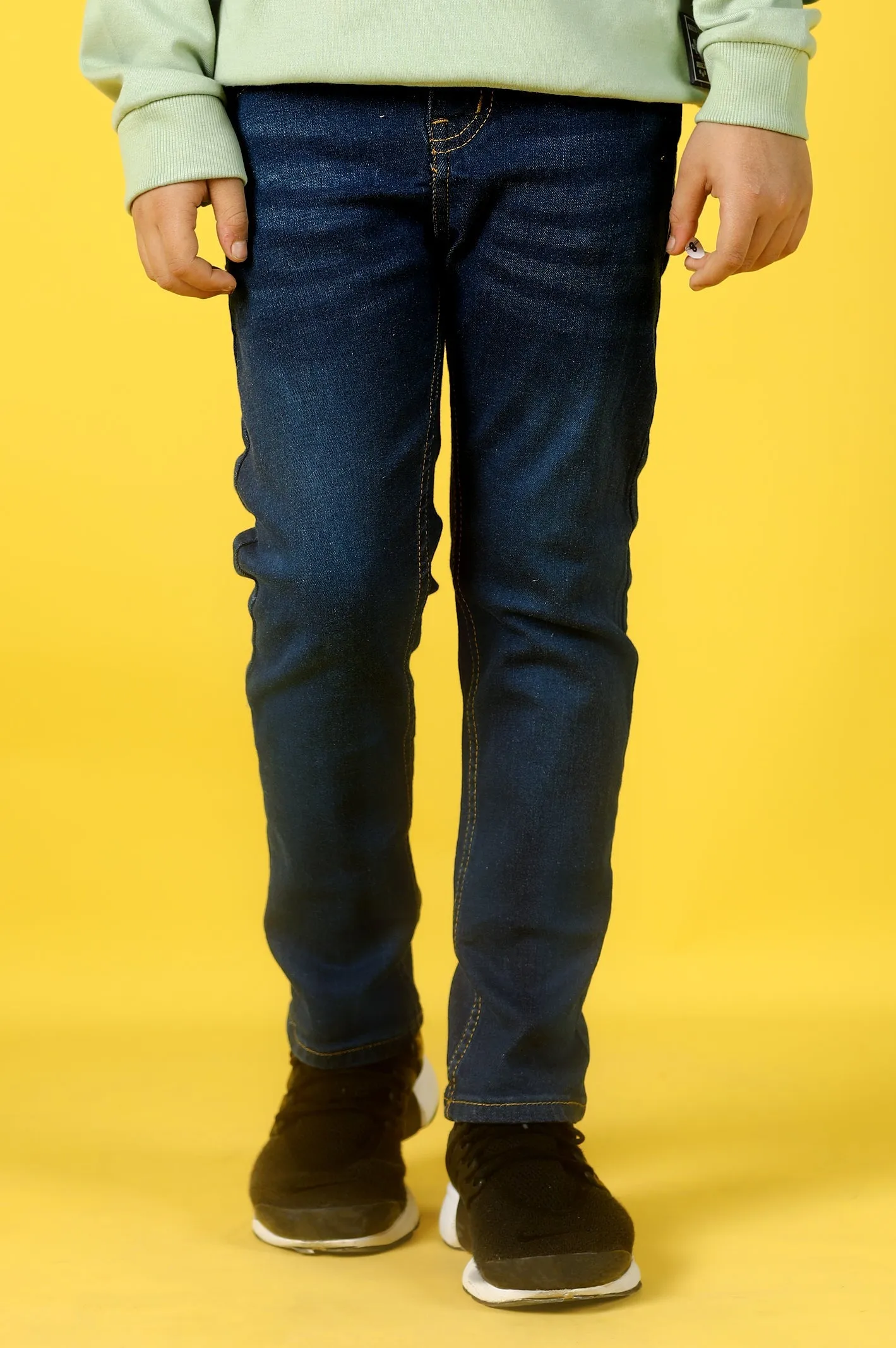 Light Blue Slim Fit Denim Jeans