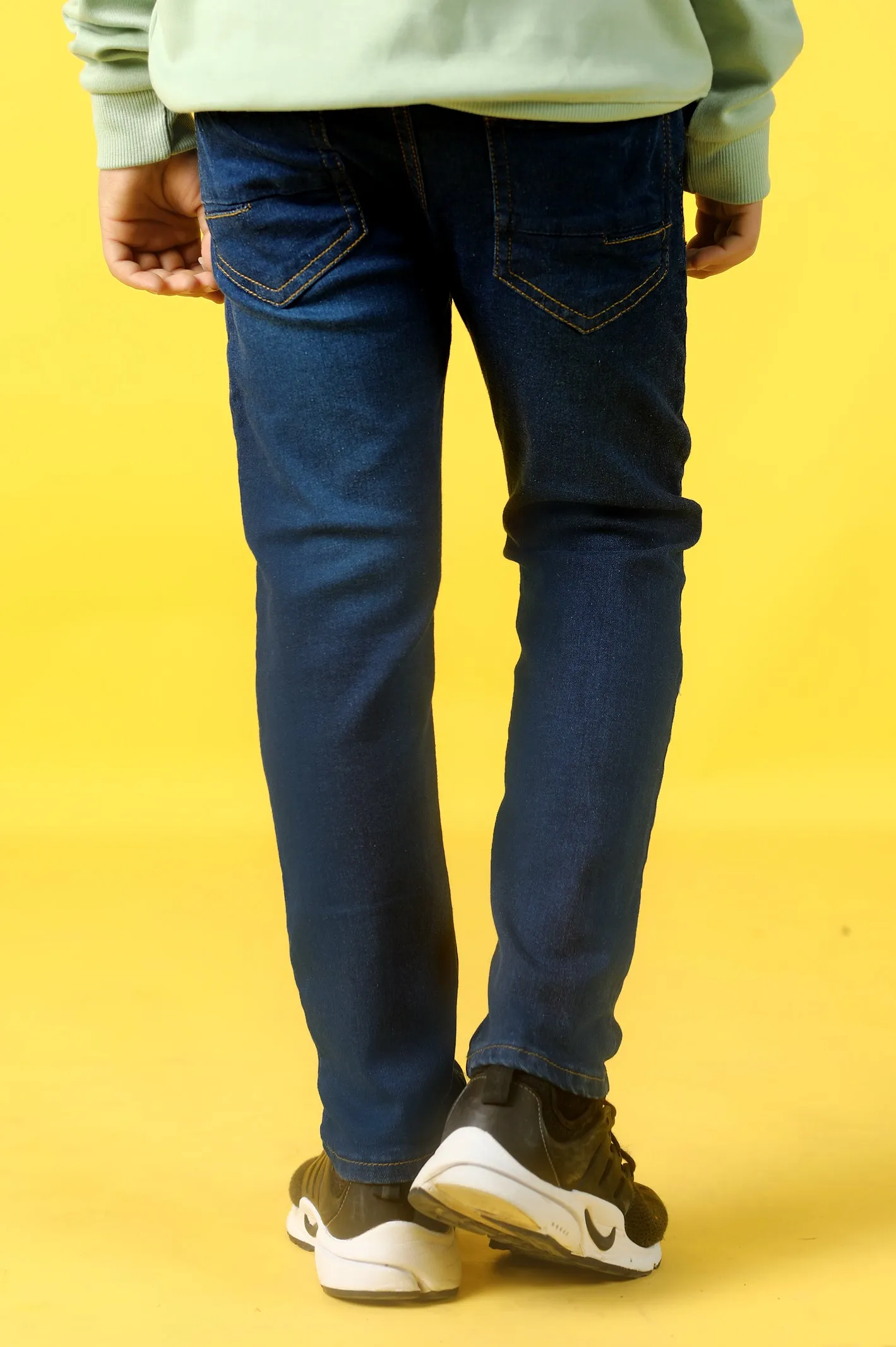 Light Blue Slim Fit Denim Jeans