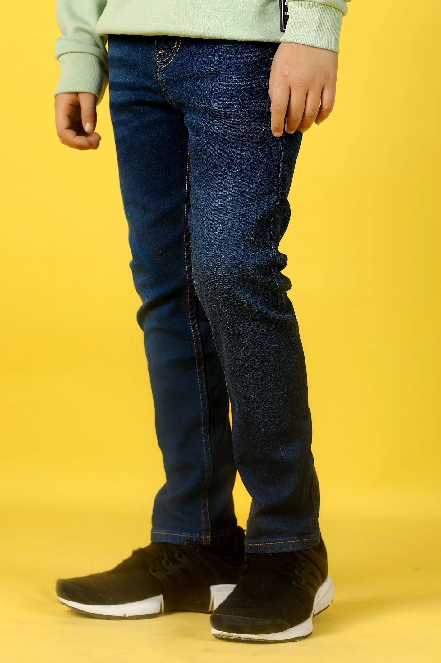 Light Blue Slim Fit Denim Jeans