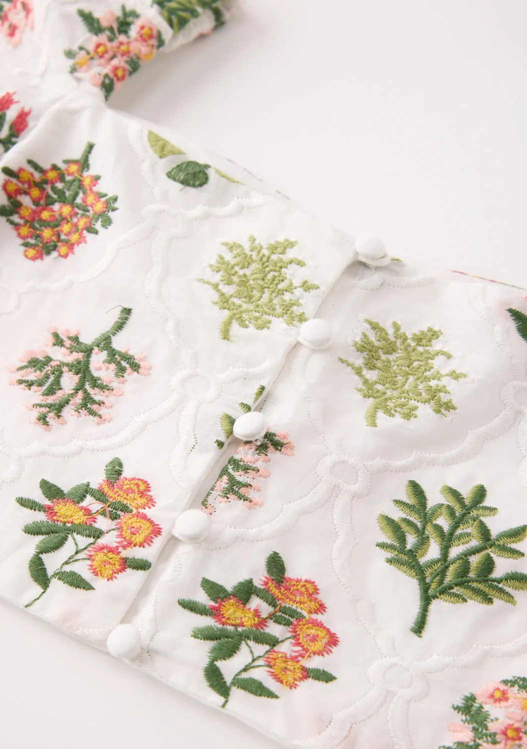 Lillian Embroidered Top