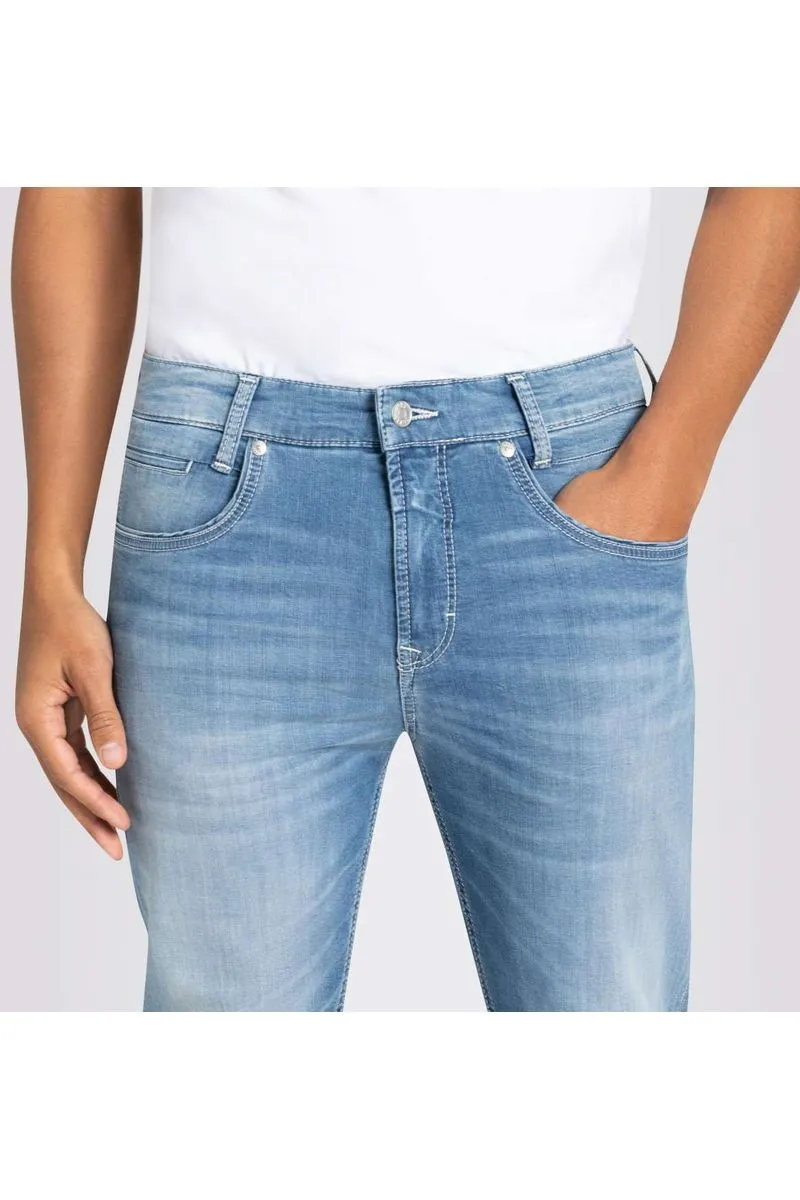 Mac Jeans-Men's Arne Pipe Light Weight Denim 0517-00-0951L | H250 Light Blue Authentic