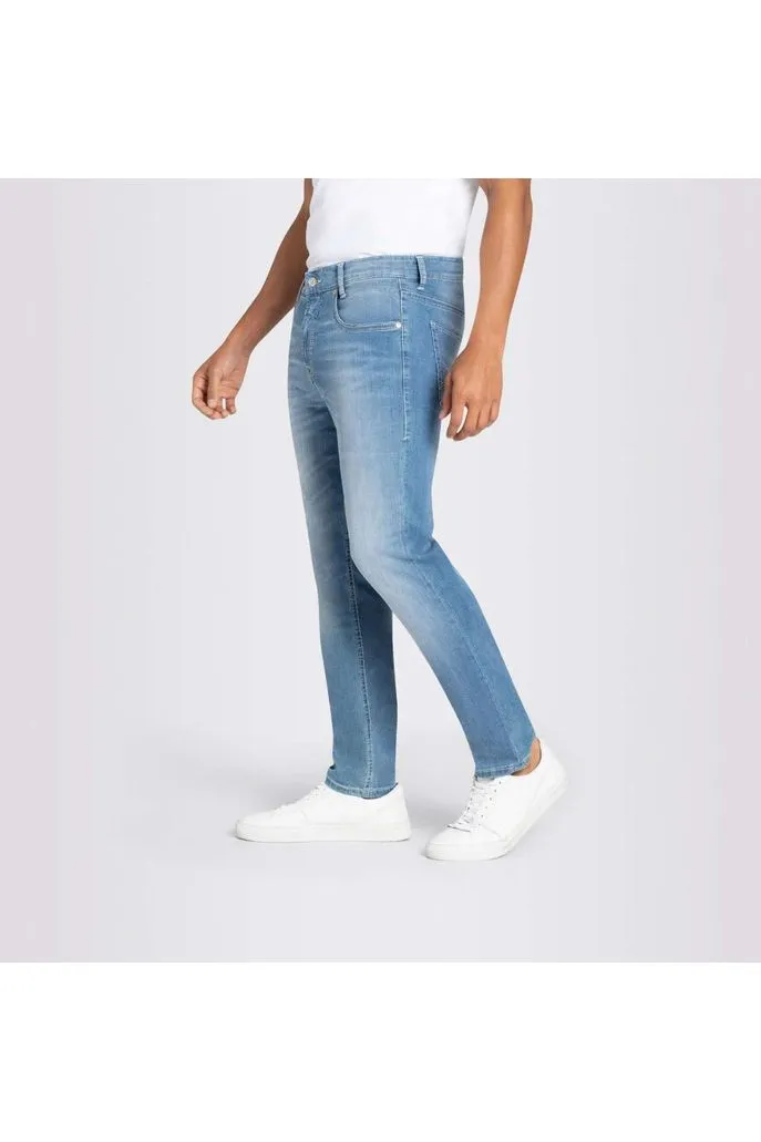 Mac Jeans-Men's Arne Pipe Light Weight Denim 0517-00-0951L | H250 Light Blue Authentic