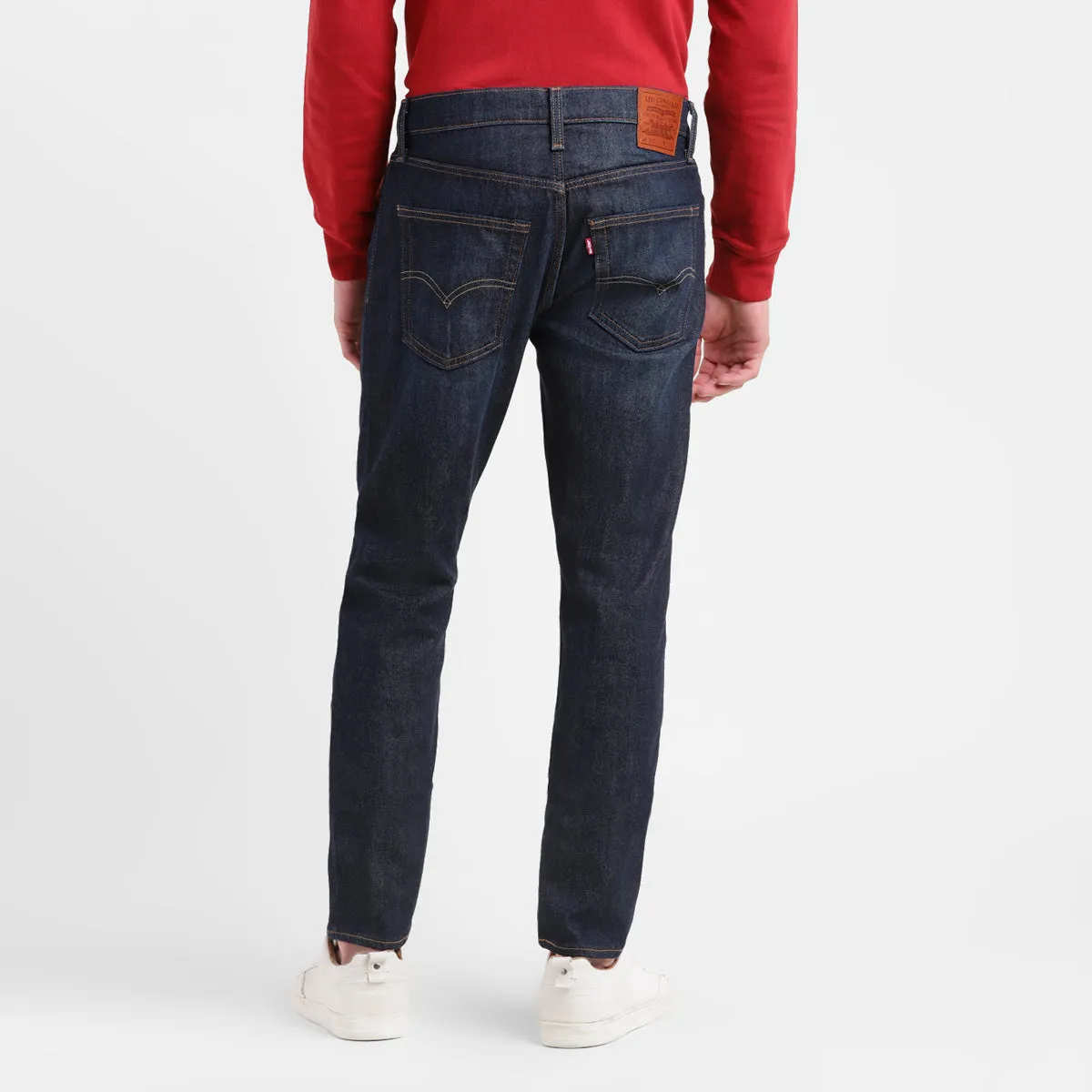 Men's 512 Dark Indigo Slim Tapered Fit Mid Rise Jeans