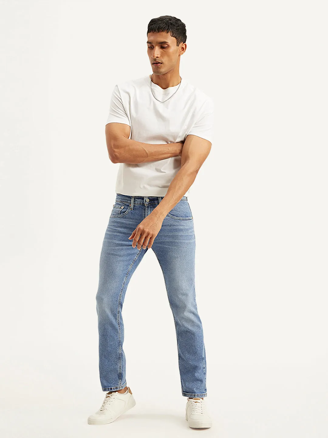 Men's 65504 Skinny Fit Light Blue Jeans