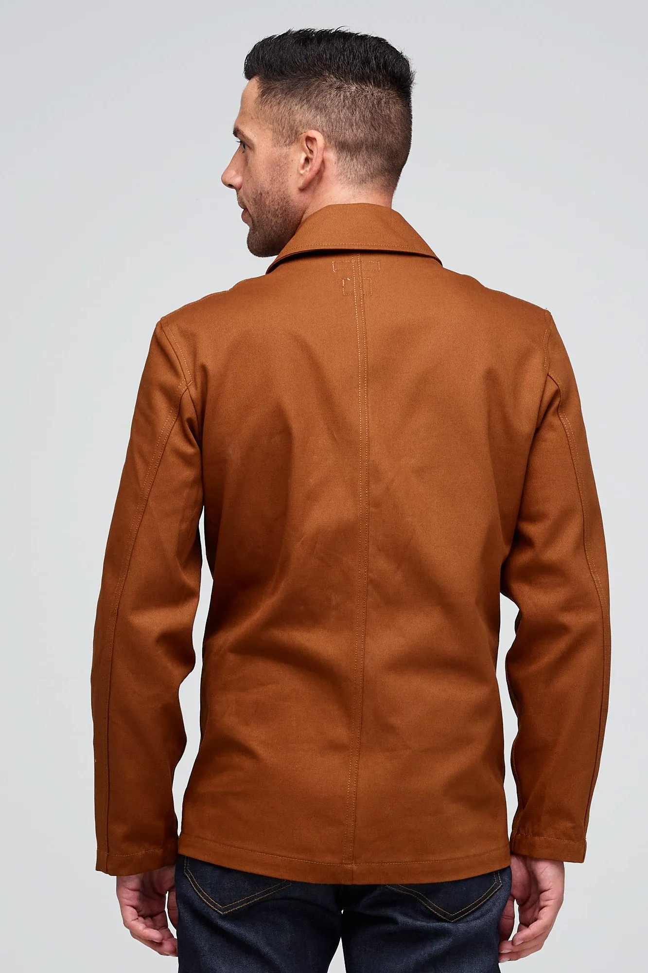 Men's Chore Jacket - Dark Tan