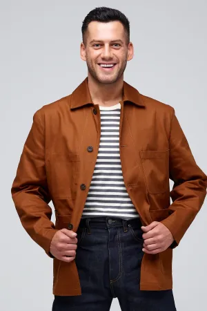 Men's Chore Jacket - Dark Tan