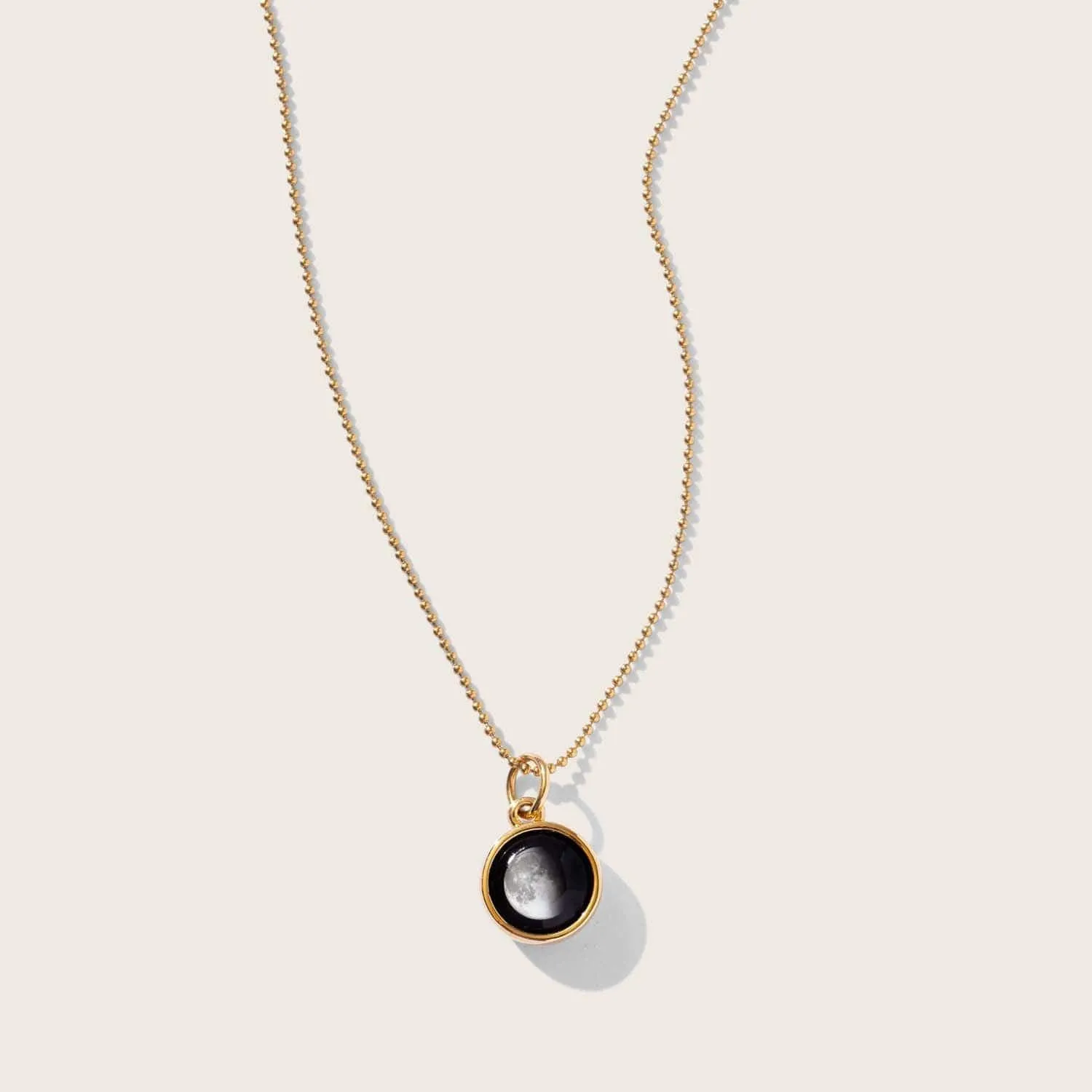 Mini Gold Simplicity Necklace & Bead Chain