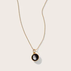 Mini Gold Simplicity Necklace & Bead Chain