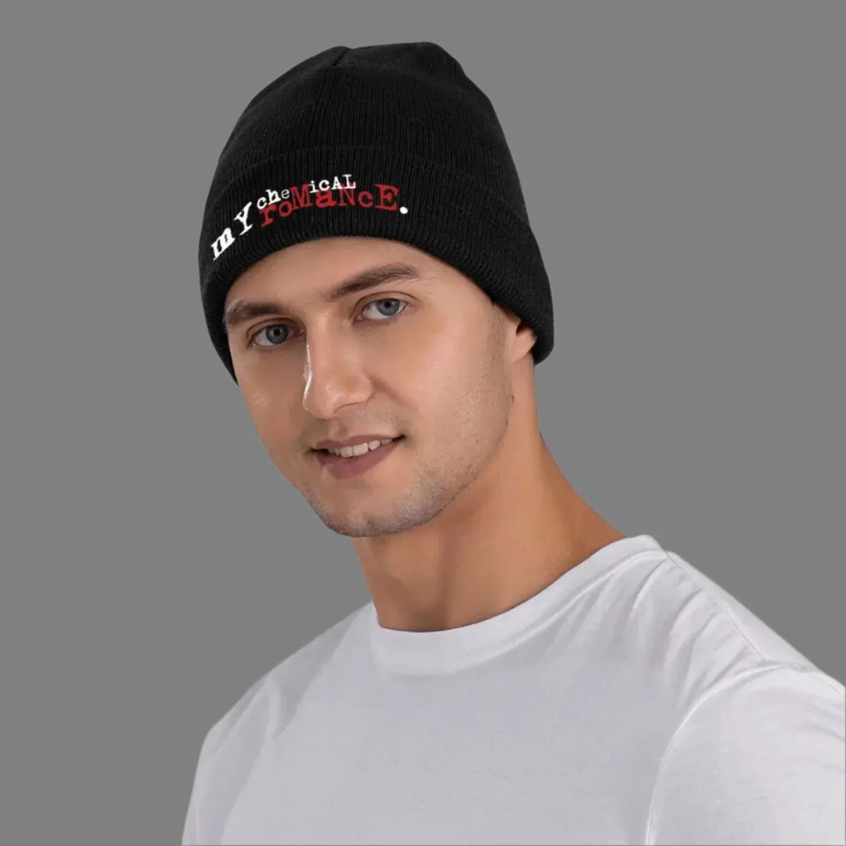My Chemical Romance Beanie Hat by Gothic Outlaws Wear Your Emo Heart on Your Head