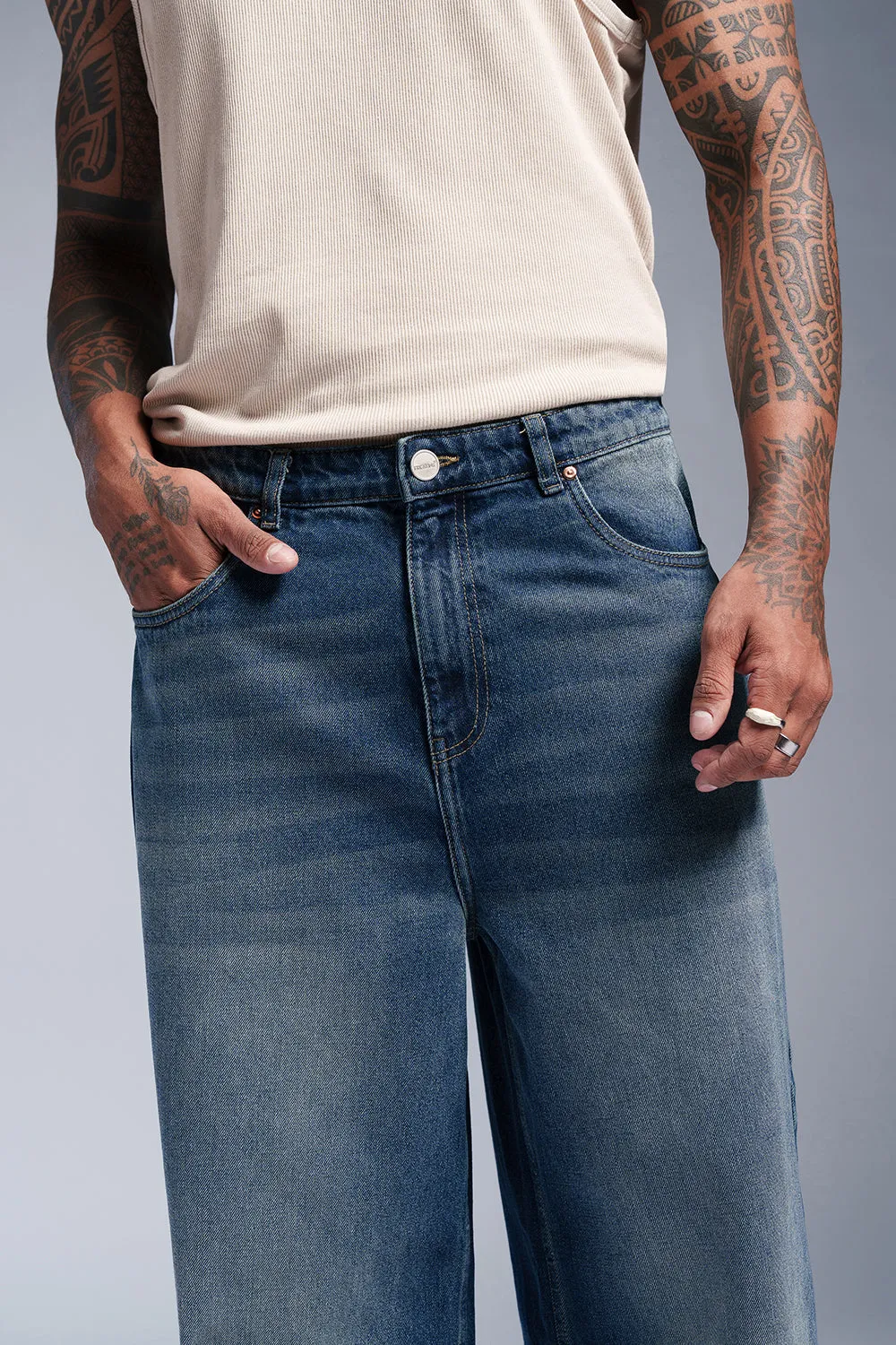 Rebel Ridge Men's Baggy Fit Jeans