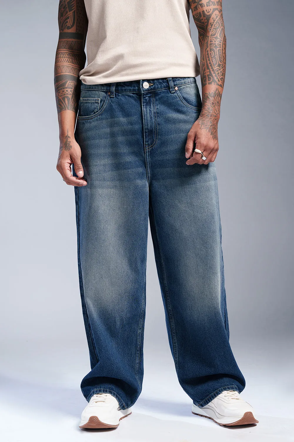 Rebel Ridge Men's Baggy Fit Jeans