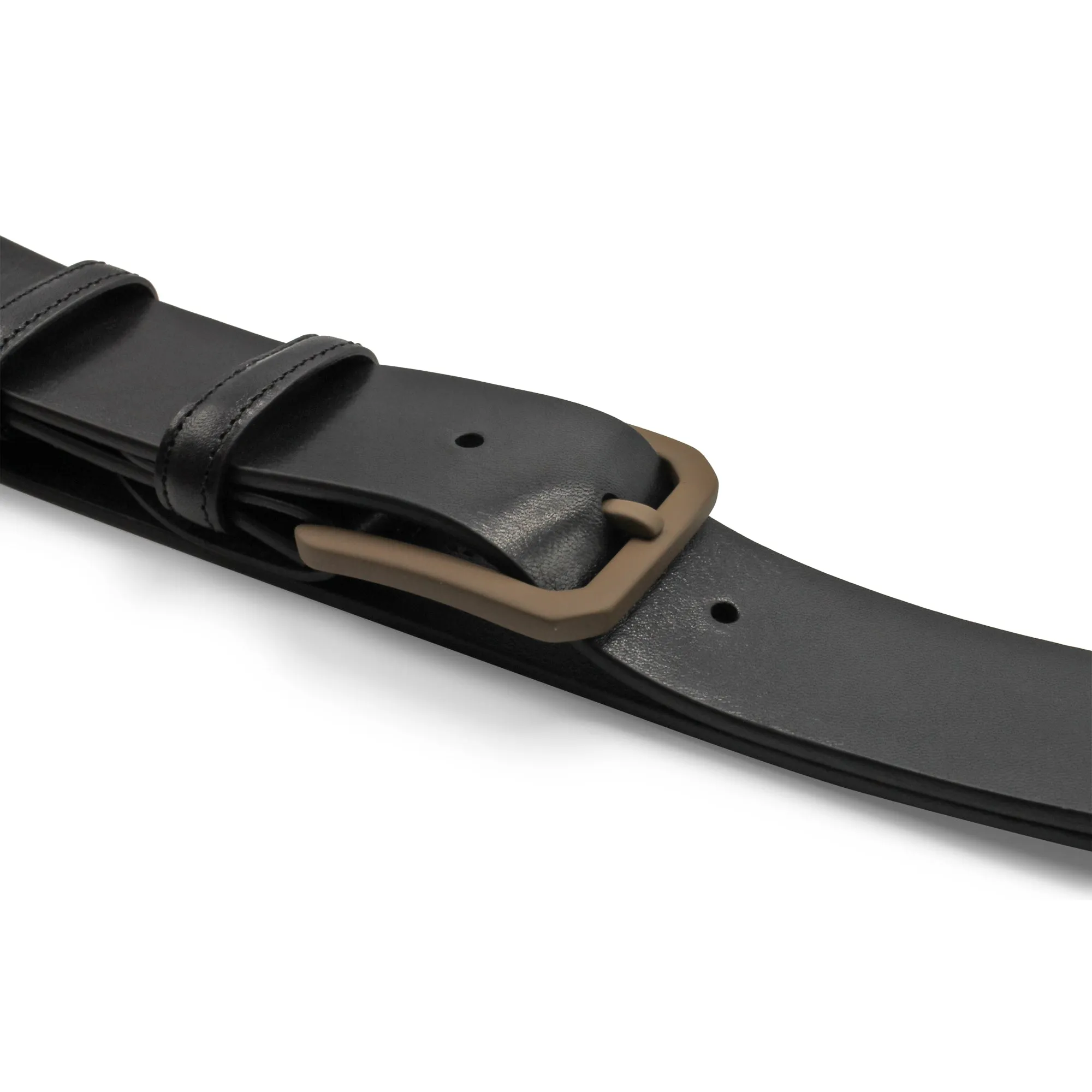 Rubber Coated Classic Prong Buckle 40mm