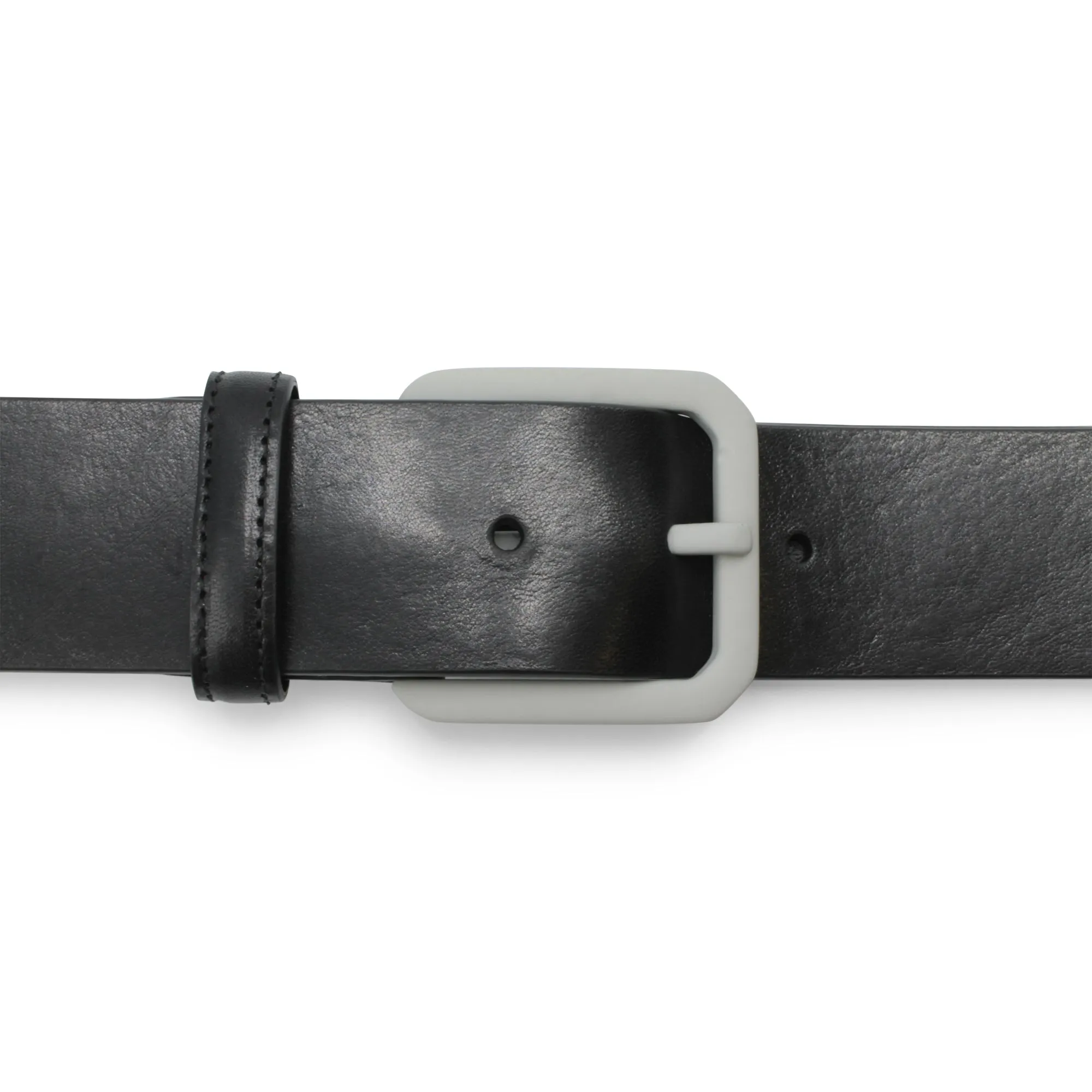 Rubber Coated Classic Prong Buckle 40mm