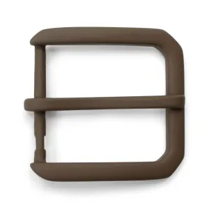 Rubber Coated Classic Prong Buckle 40mm
